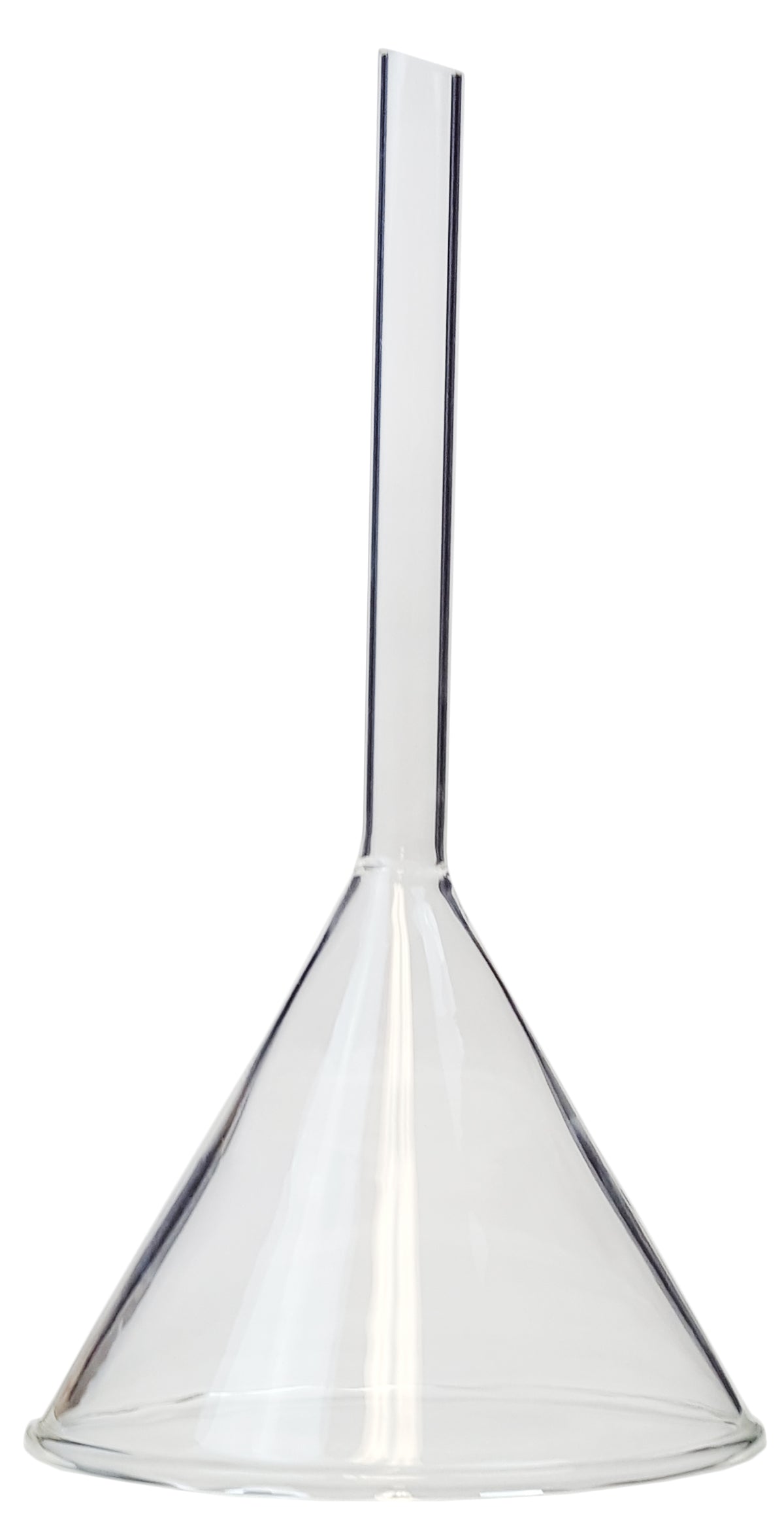 Funnel, Short Stem, Borosilicate Glass, 90mm, Case of 60