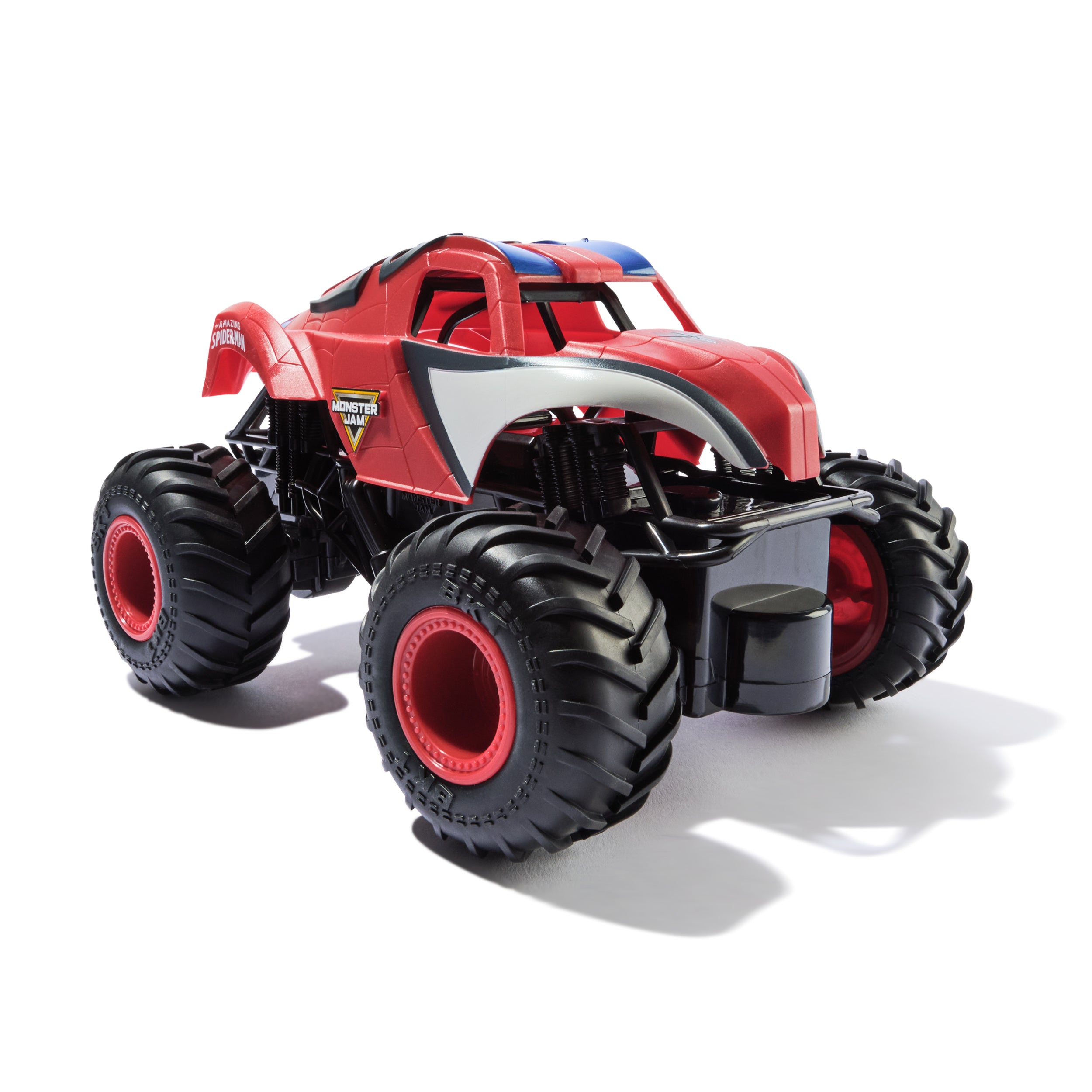 Monster Jam, Marvel The Amazing Spider-Man RC Monster Truck, 1:24 Scale, Kids Toys for Boys and Girls Ages 4 and up
