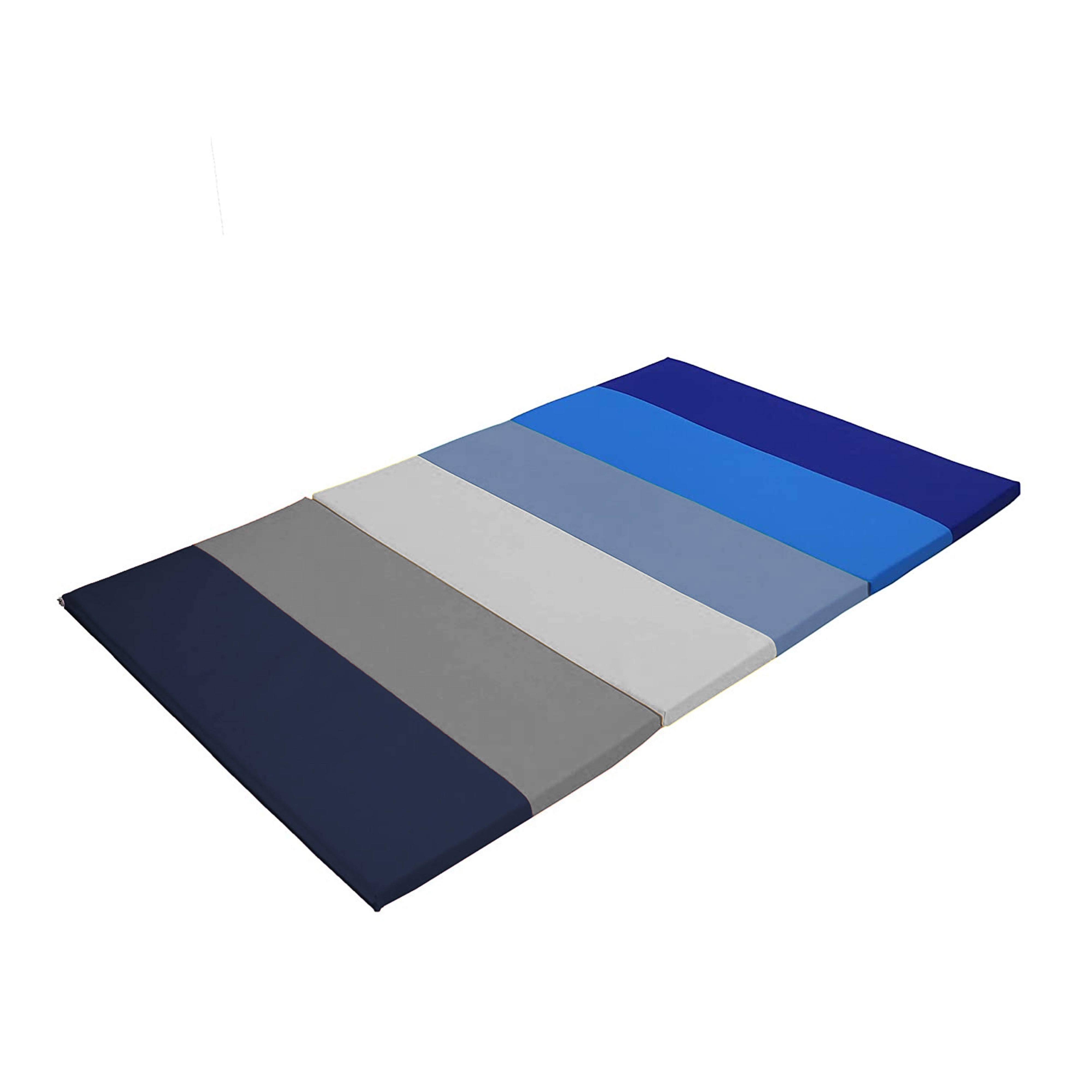 SoftScape Space Saver Play Mat - Navy/Powder Blue