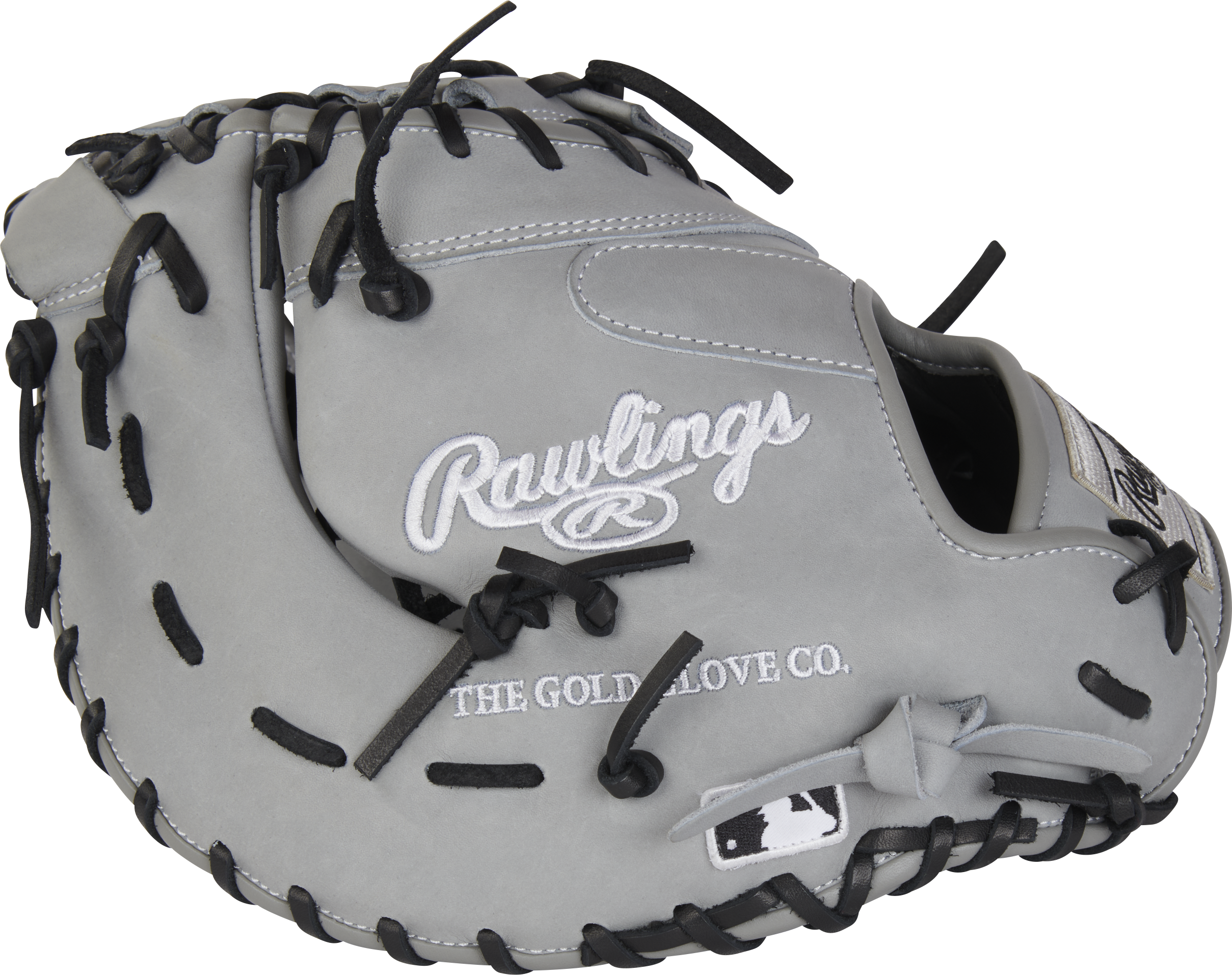 Rawlings Heart Of The Hide With Contour Technology First Base Mitt 12.25-Inch Baseball Glove - Right Hand Thrower - Gray