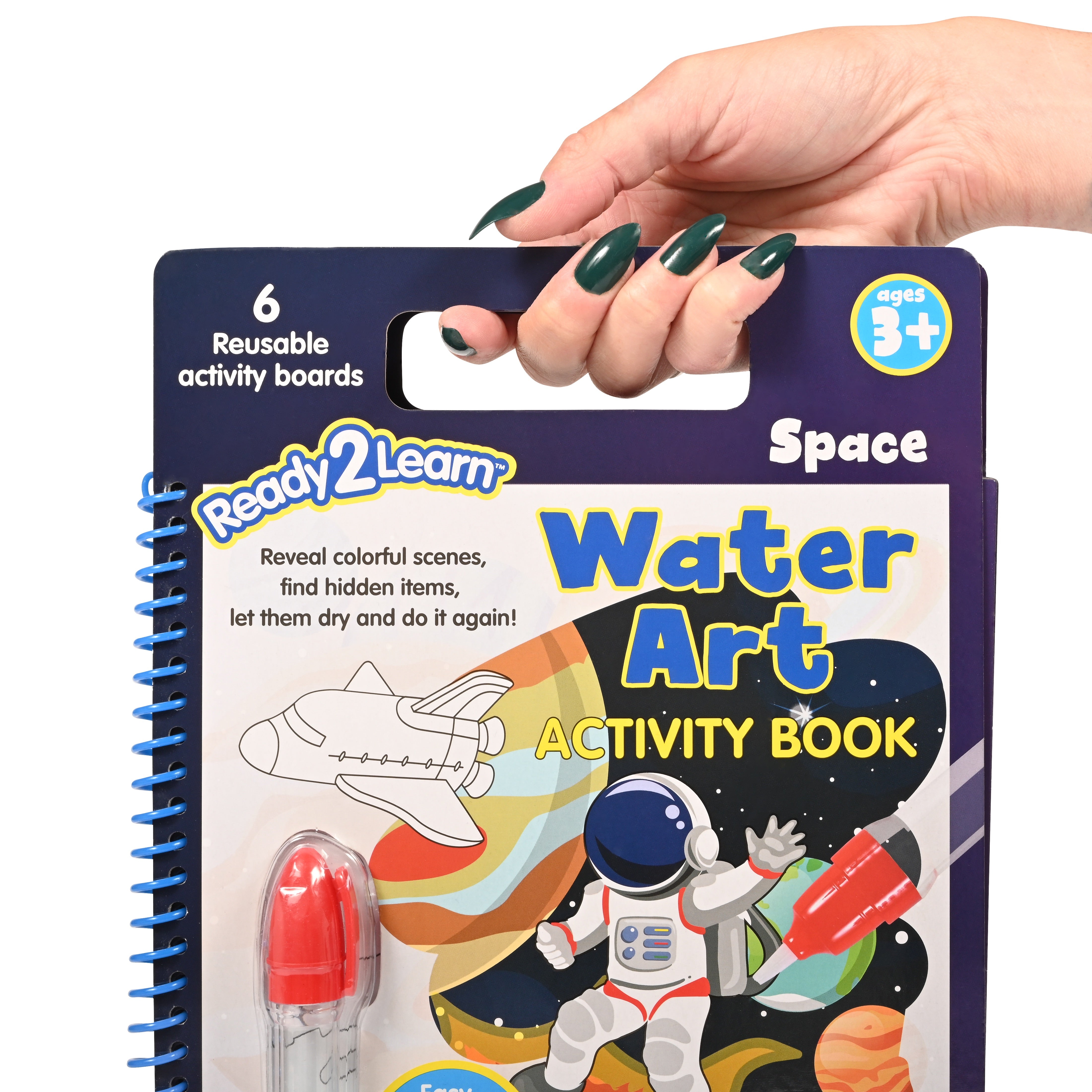 Water Art Activity Book - Space