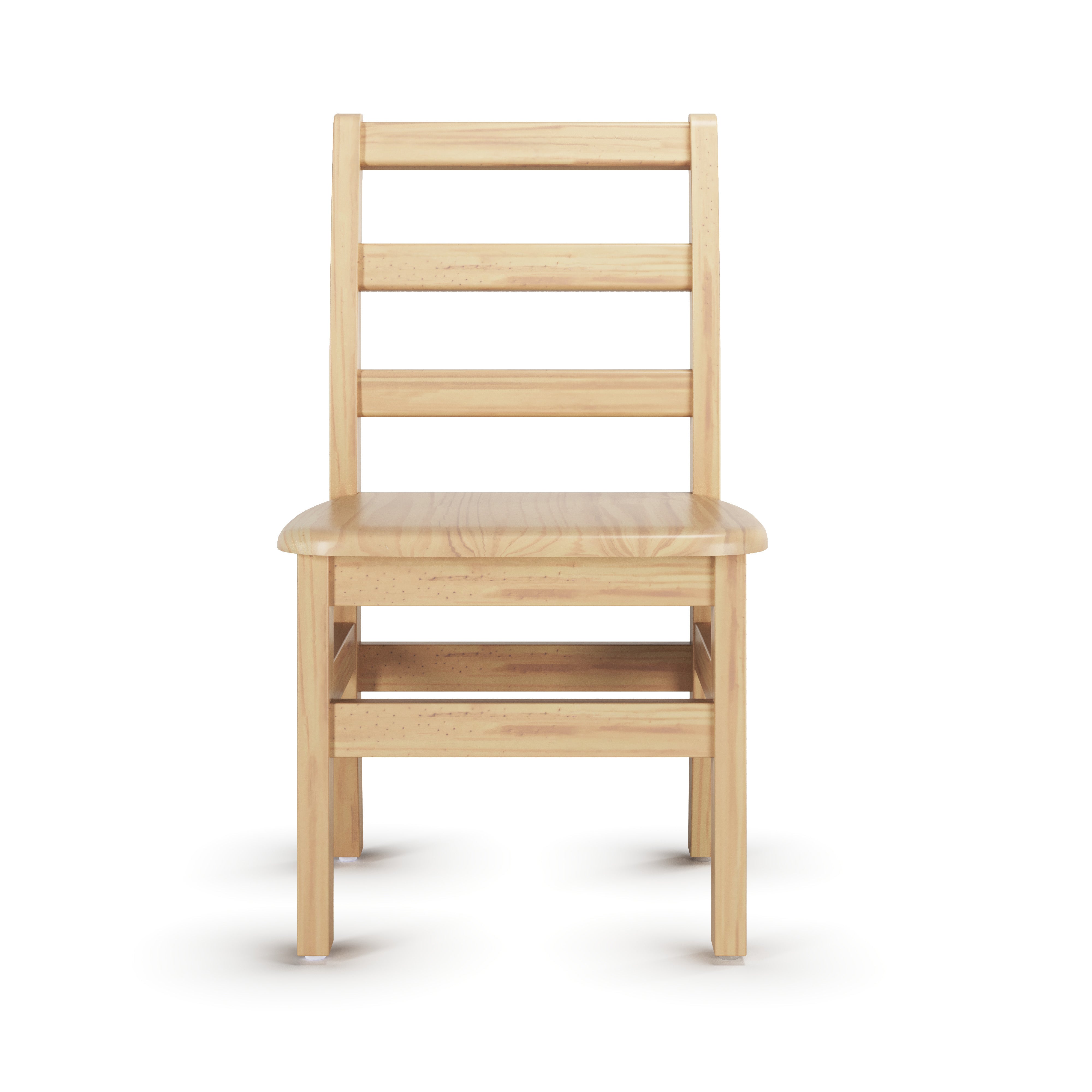 Little Innovator Hardwood Ladder Back Chairs, 12"