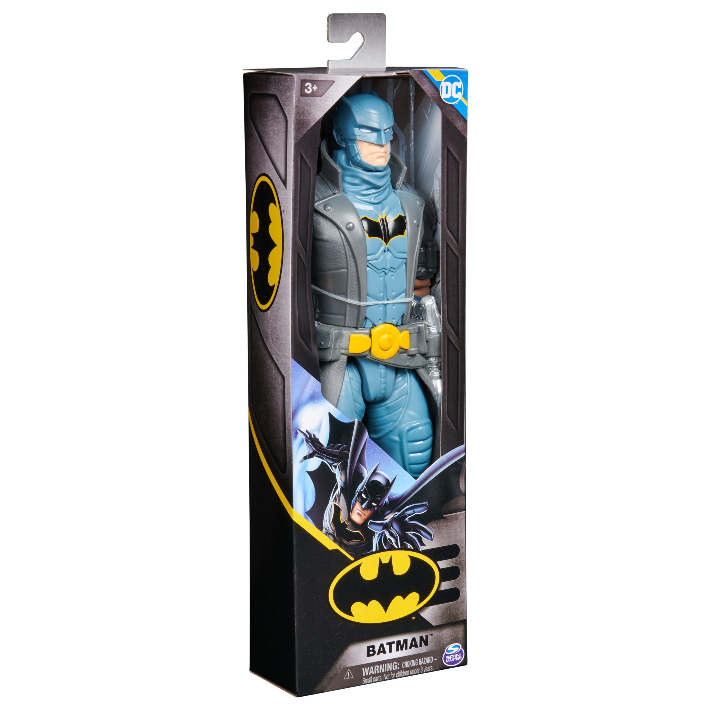 DC Comics, Batman Action Figure, 12-inch Super Hero Collectible Kids Toys for Boys and Girls, Ages 3 and Up