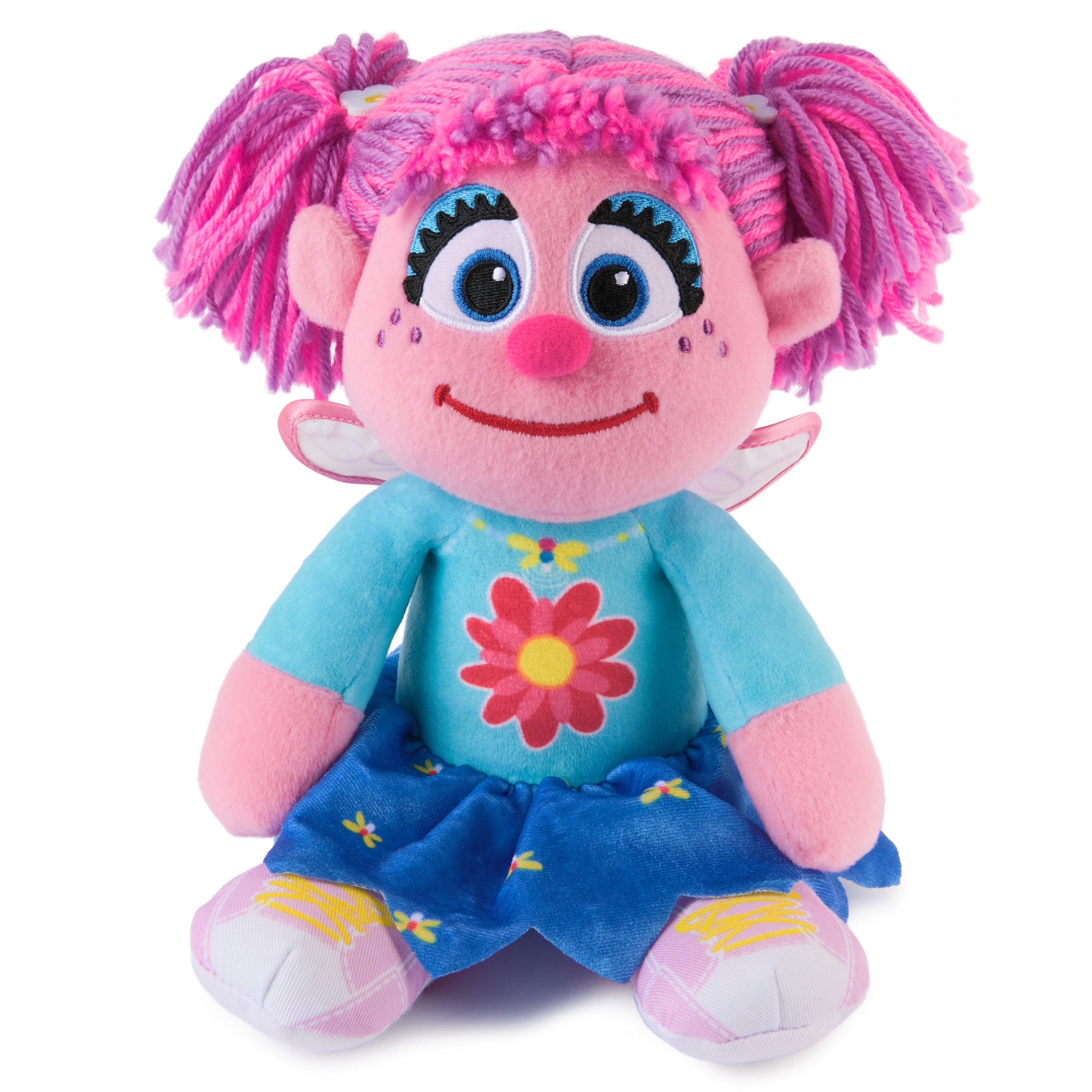 GUND Sesame Street Official Abby Cadabby Take Along Buddy Plush, Plush Muppet, Premium Plush Toy for Ages 1 & Up, Pink, 13”
