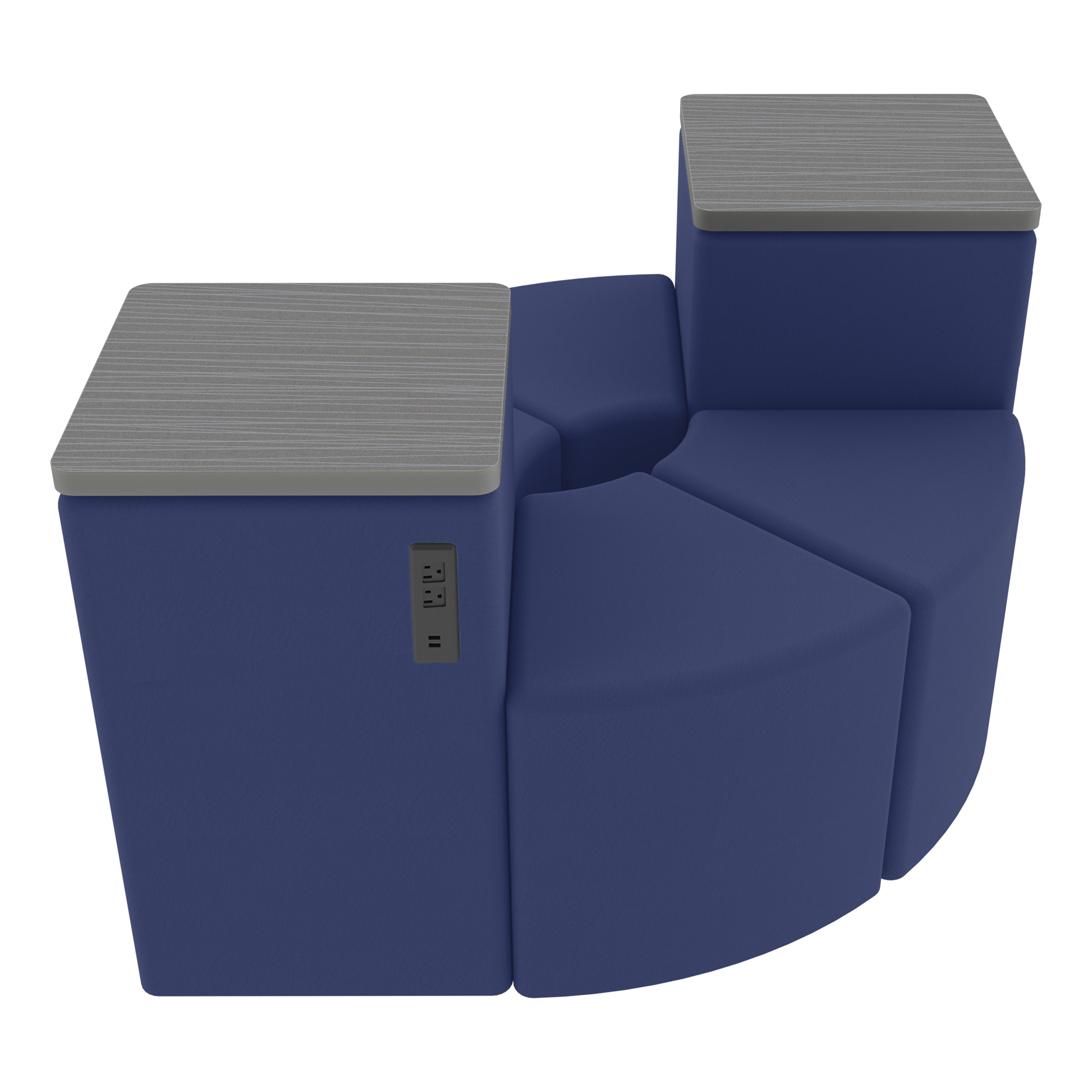 Pro Series Recharge Link Hub, 6-Piece Set - Navy/Cosmic Strandz