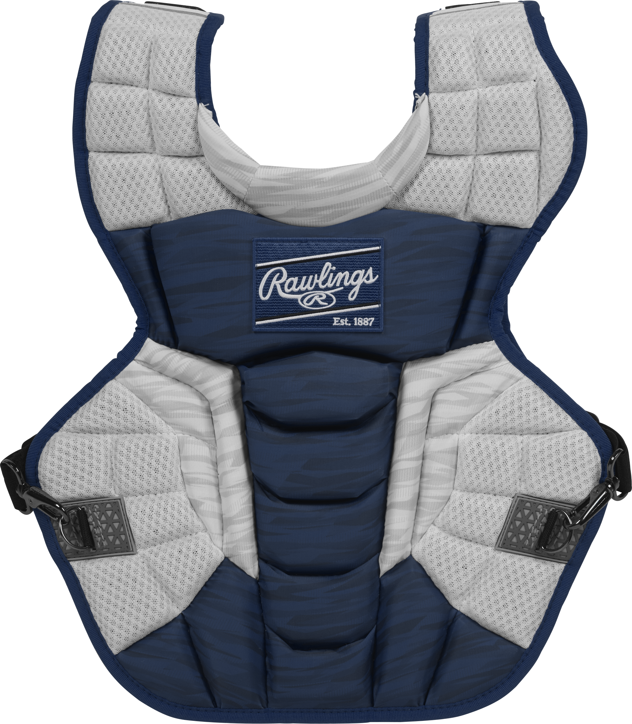 Rawlings Velo 2.0 Adult Catchers Chest Protector - Navy/White