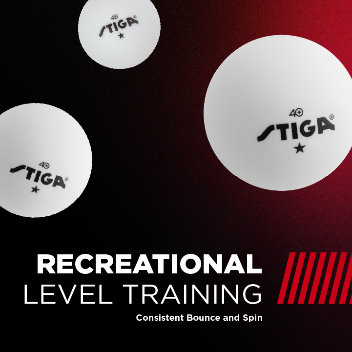 STIGA 1-Star White Balls (6-pack)