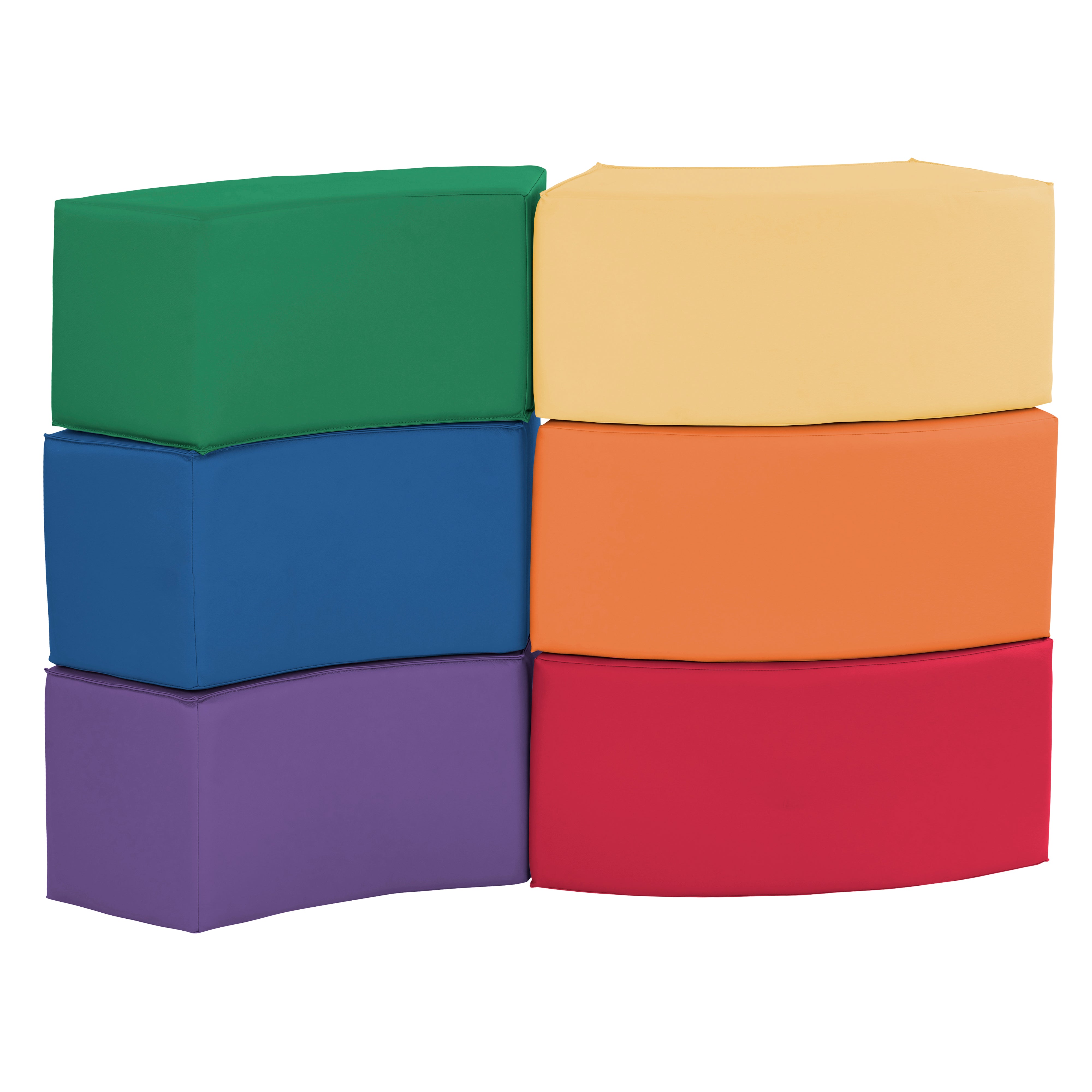 SoftScape Ring Around Seating Set, 6-Piece - Assorted
