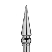 85SC SILVER STYRENE ROUND SPEAR