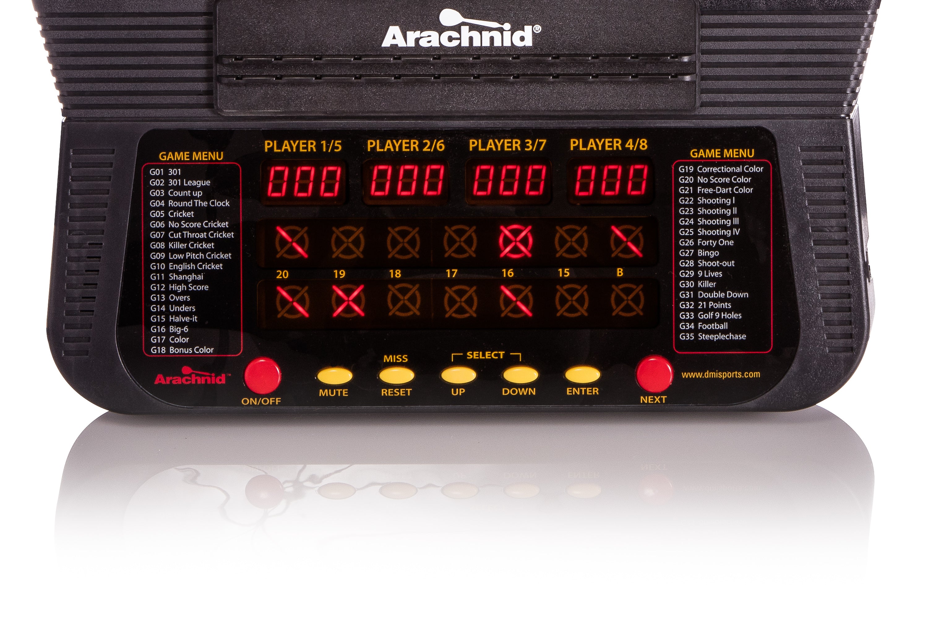 Arachnid E670ARA Cricket Pro 670 Electronic Dartboard