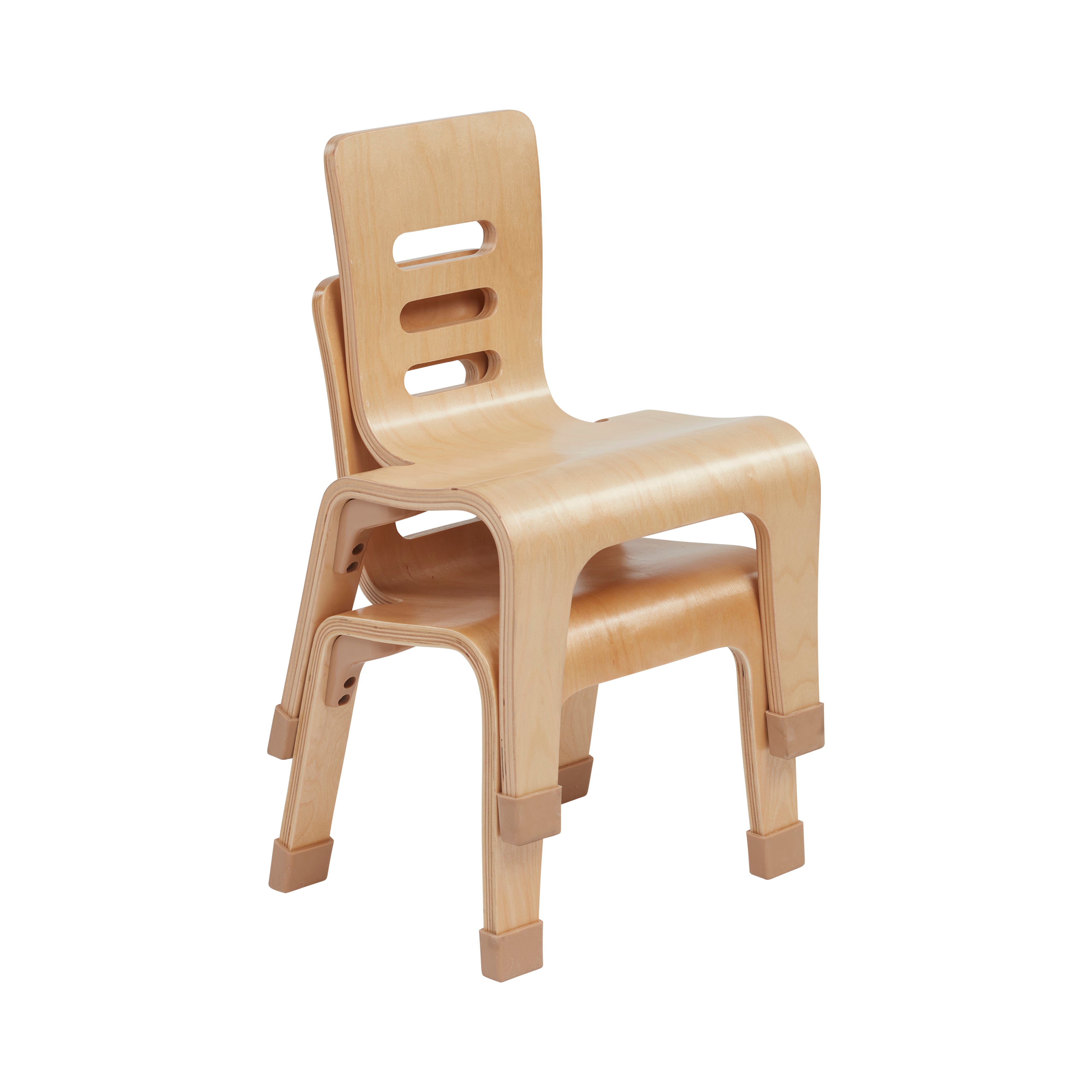 10in Bentwood Chair 2-Pack - Natural
