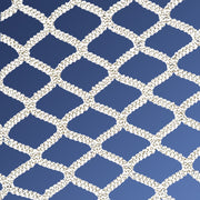 Field Lacrosse Replacement Net - NETX1  - (7mm) Seamless One-Piece Lacrosse Net (6 ft.H x 6W x 7 ft.D) (White)