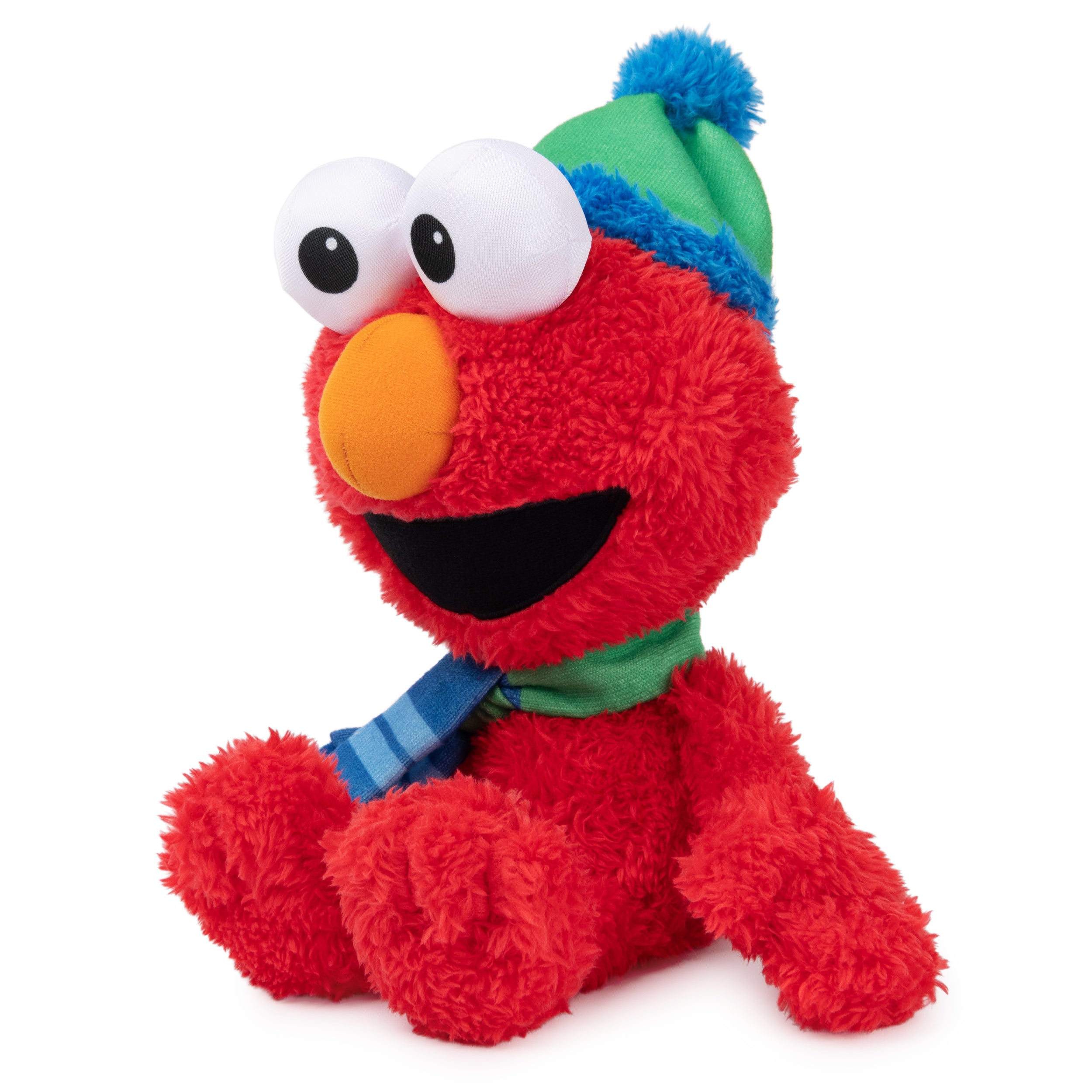 GUND Sesame Street Official Elmo Nutcracker Muppet Plush, Premium Plush Toy for Ages 1 & Up, Red, 13”