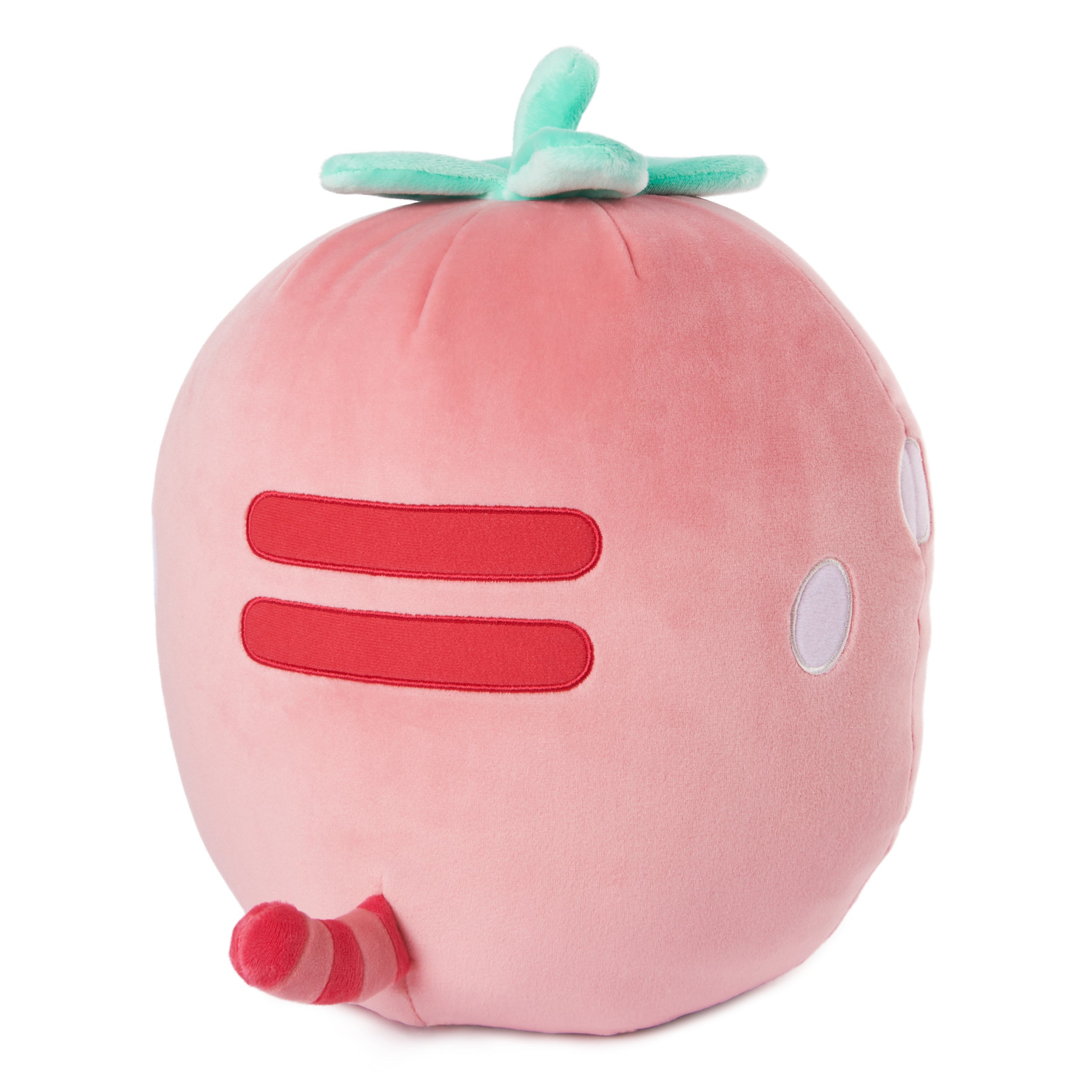GUND Pusheen Strawberry Scented Squisheen Plush, Squishy Toy Stuffed Animal for Ages 8 and Up, Pink, 11”