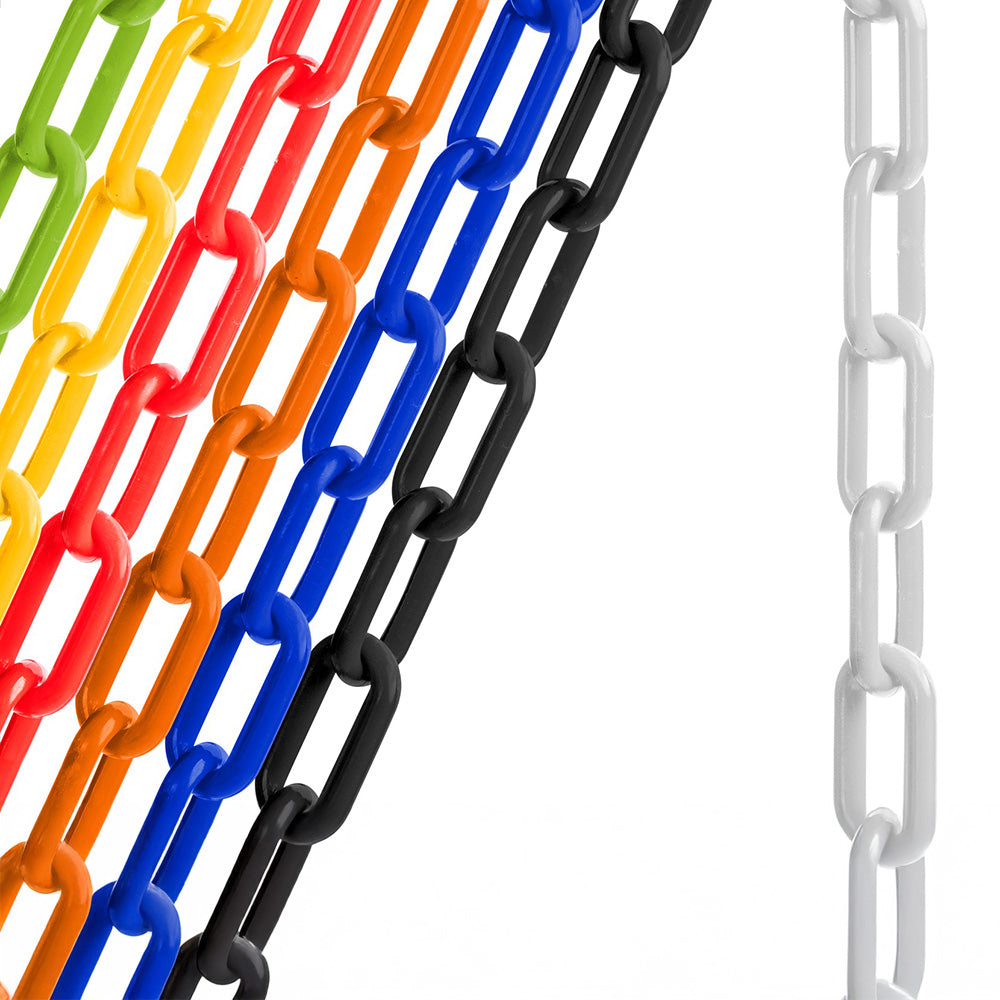 2" Plastic Chain ‐ Black ‐ 100ft box