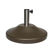 Fillable 50 lb Premium Umbrella Base with Stainless Stem (Bronze)
