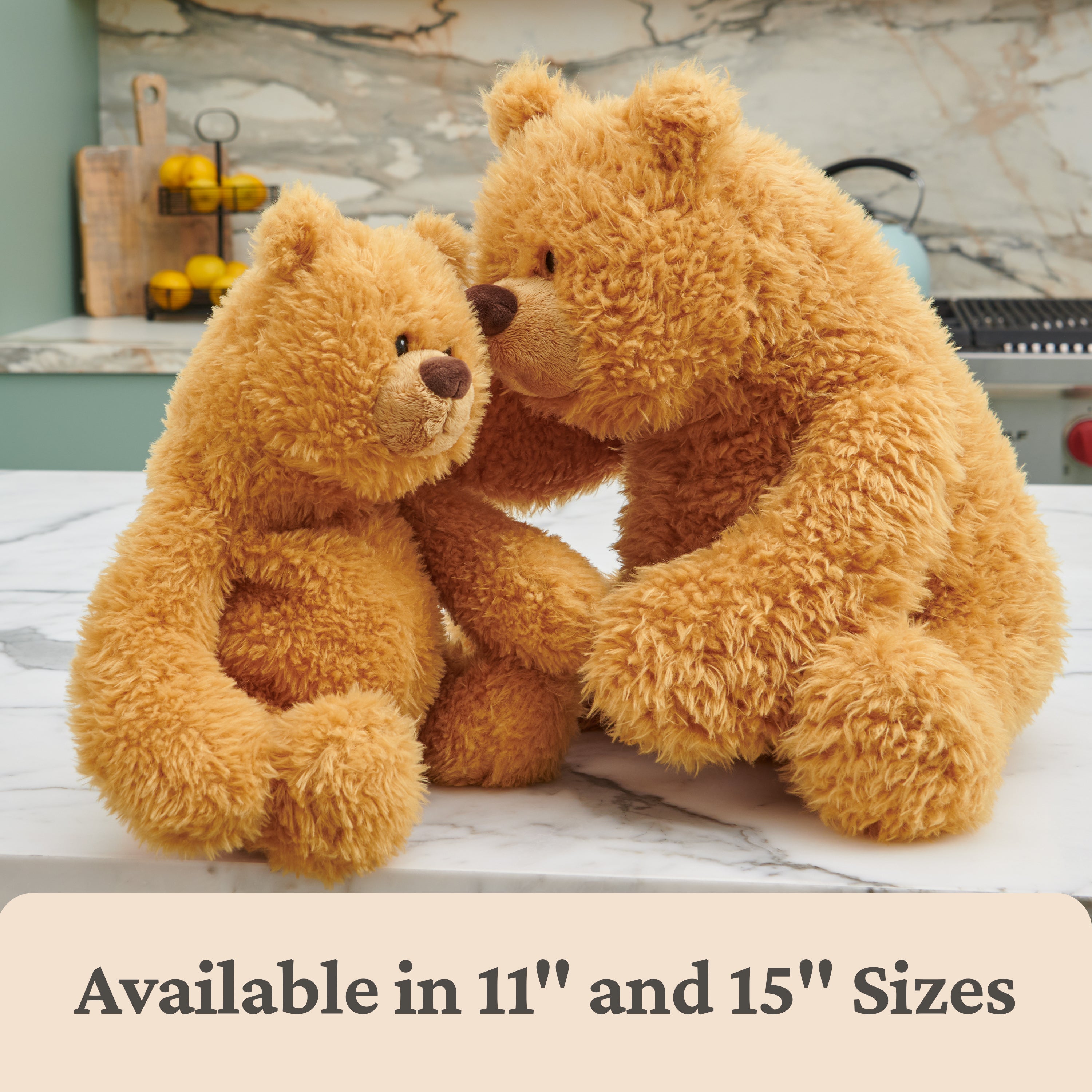 GUND Growler Teddy Bear Small Classic Brown Bear Plush Stuffed Animal, 11 Inch