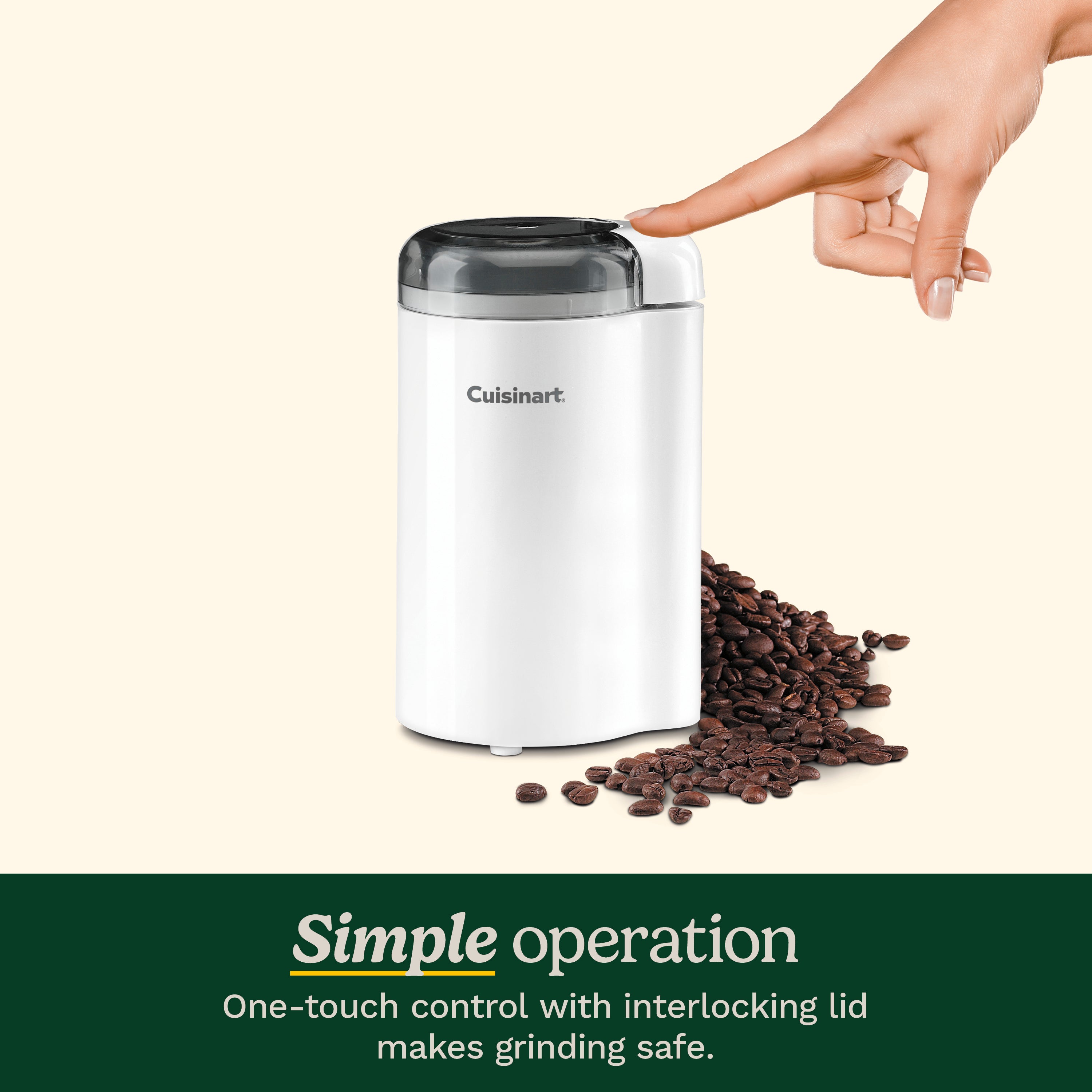 Coffee Grinder - White