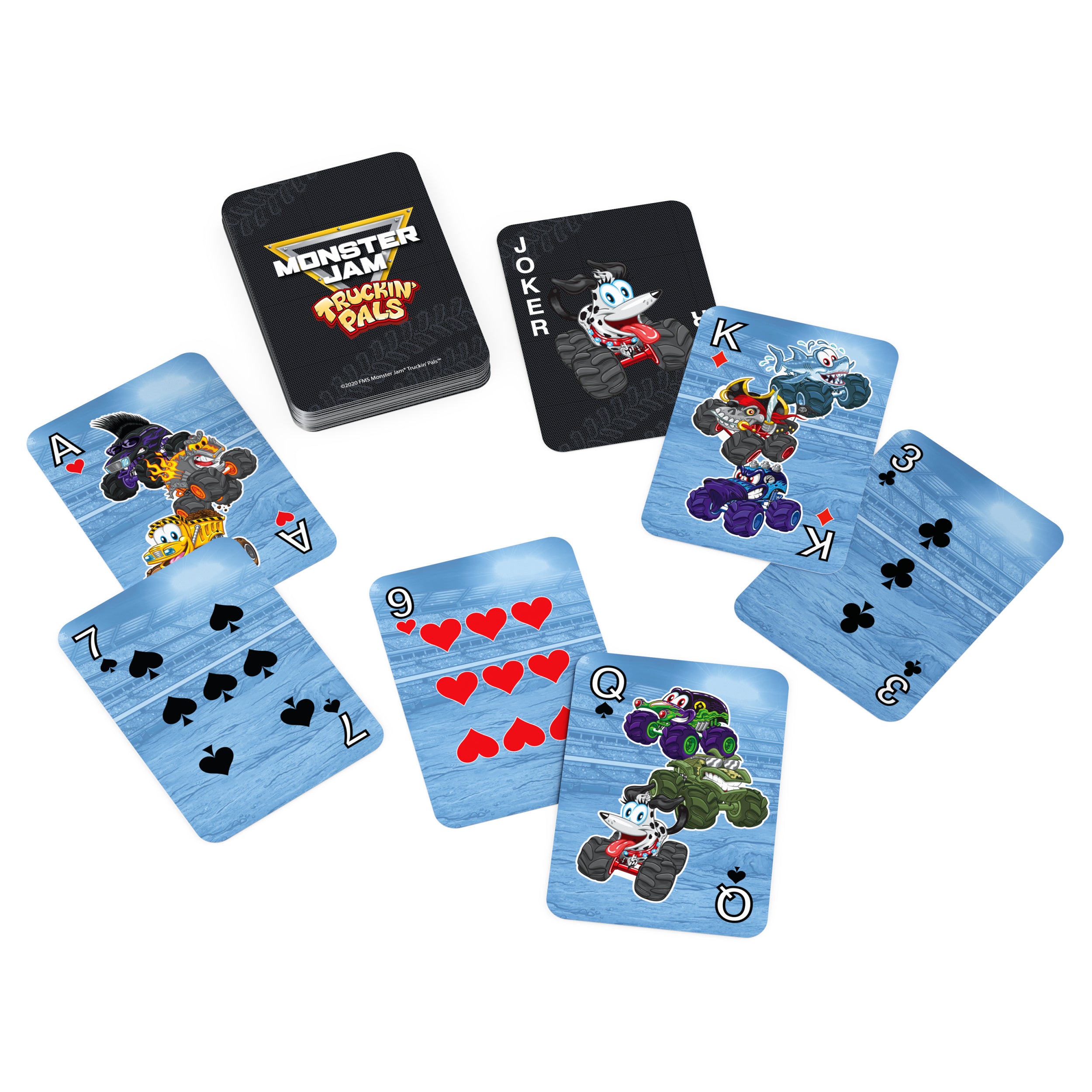Deck of Playing Cards in Tin for Games Go Fish Old Maid Crazy 8’s Slapjack, for Kids Ages 4 and up Styles May Vary