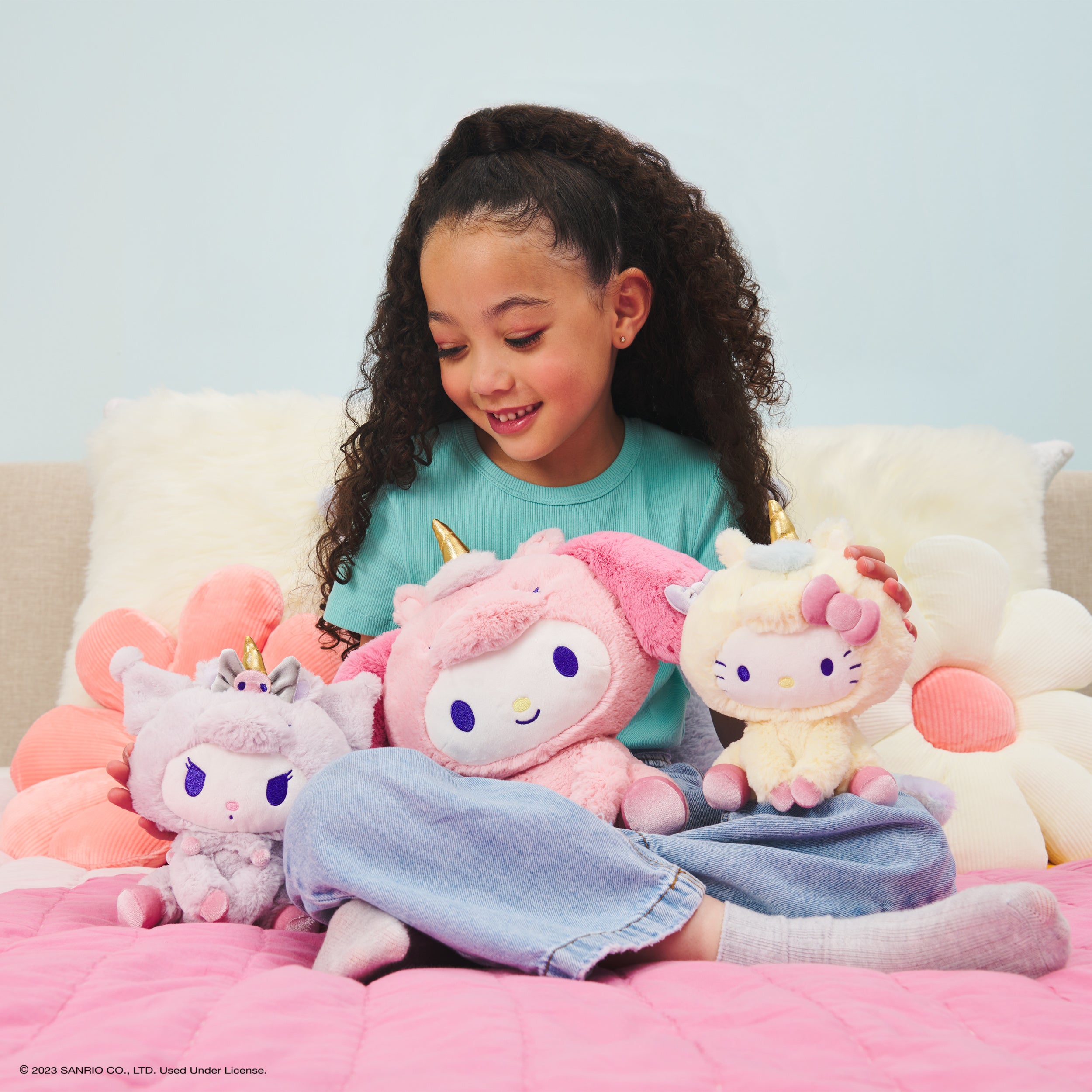 GUND Sanrio Kuromi Unicorn Plush Toy, Premium Stuffed Animal for Ages 1 and Up, Purple, 6”