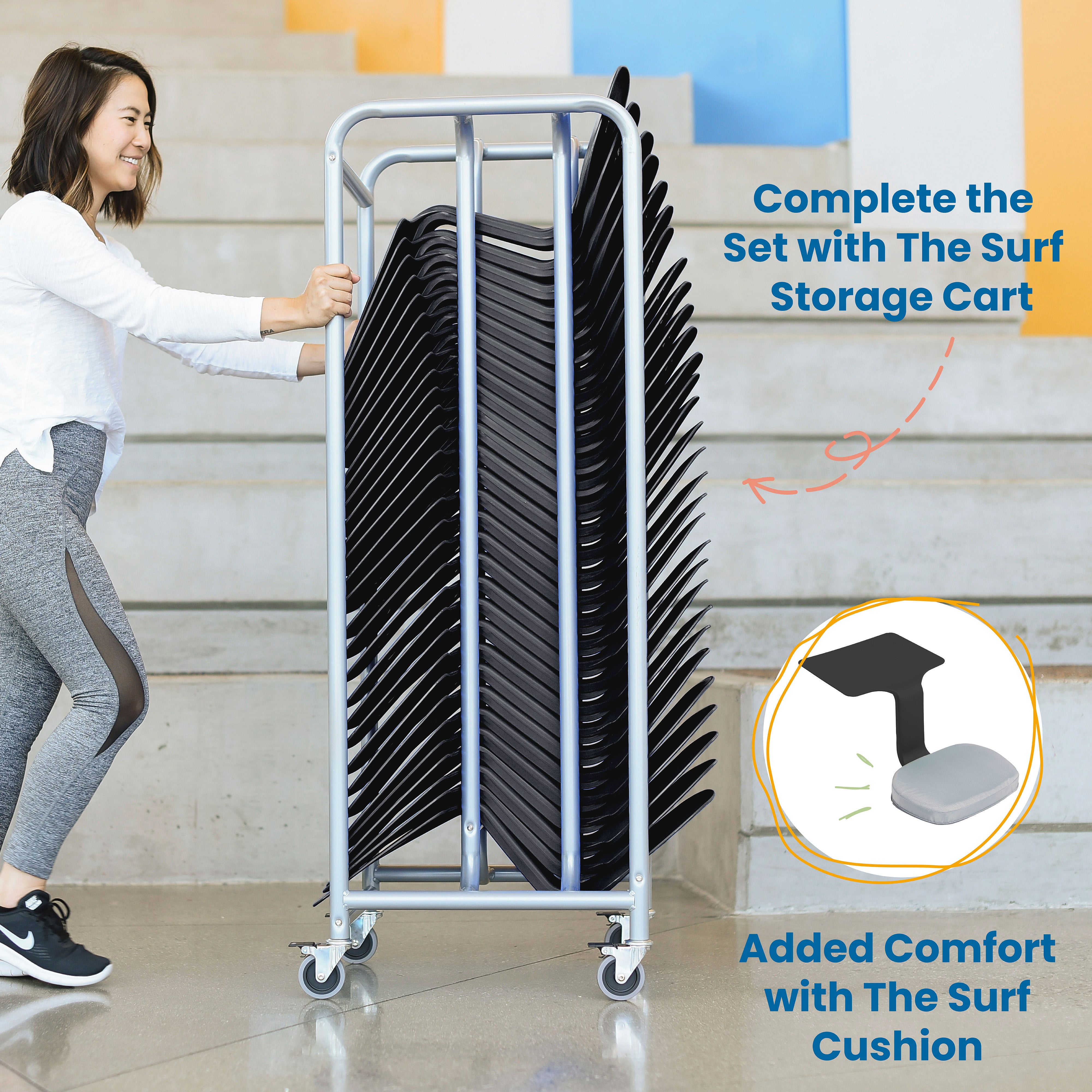 The Surf Portable Lap Desk 10-Pack - Black