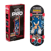 Tech Deck, Finesse X Sonic the Hedgehog Pro Series Finger Board with Storage Display, Built for Pros; Authentic Mini Skateboards, Kids Toys for Ages 6 and up