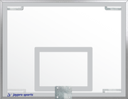 Backboard - Unbreakable Glass - Rectangular (54 in.W x 42 in.H) - NCAA, NFHS Compliant