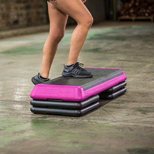 Original Health Club Step Pink/Black (4 Risers) New