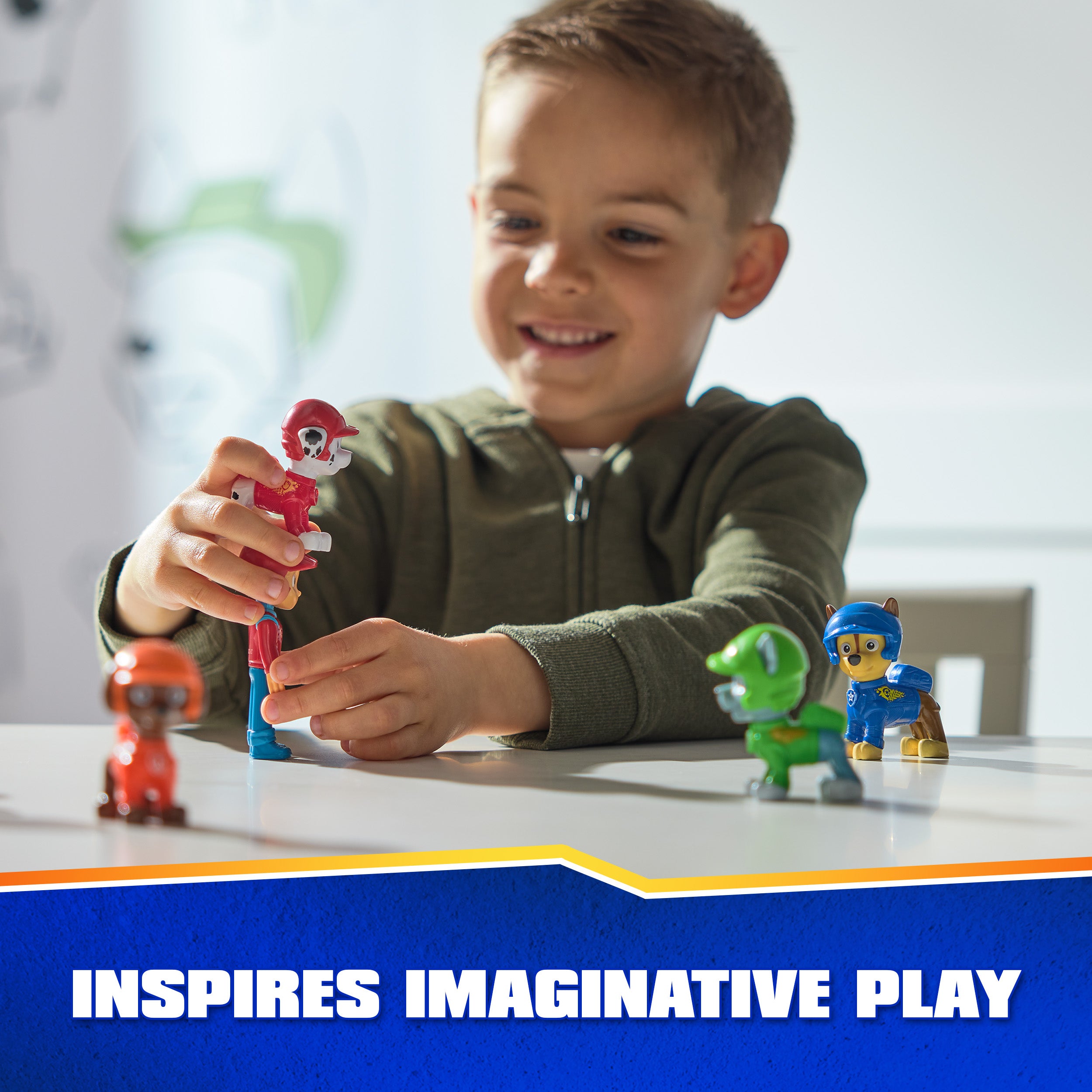 PAW Patrol: Rescue Wheels, Toy Figures Gift Pack, with 7 Collectible Action Figures, Kids Toys for Boys and Girls Ages 3 and up