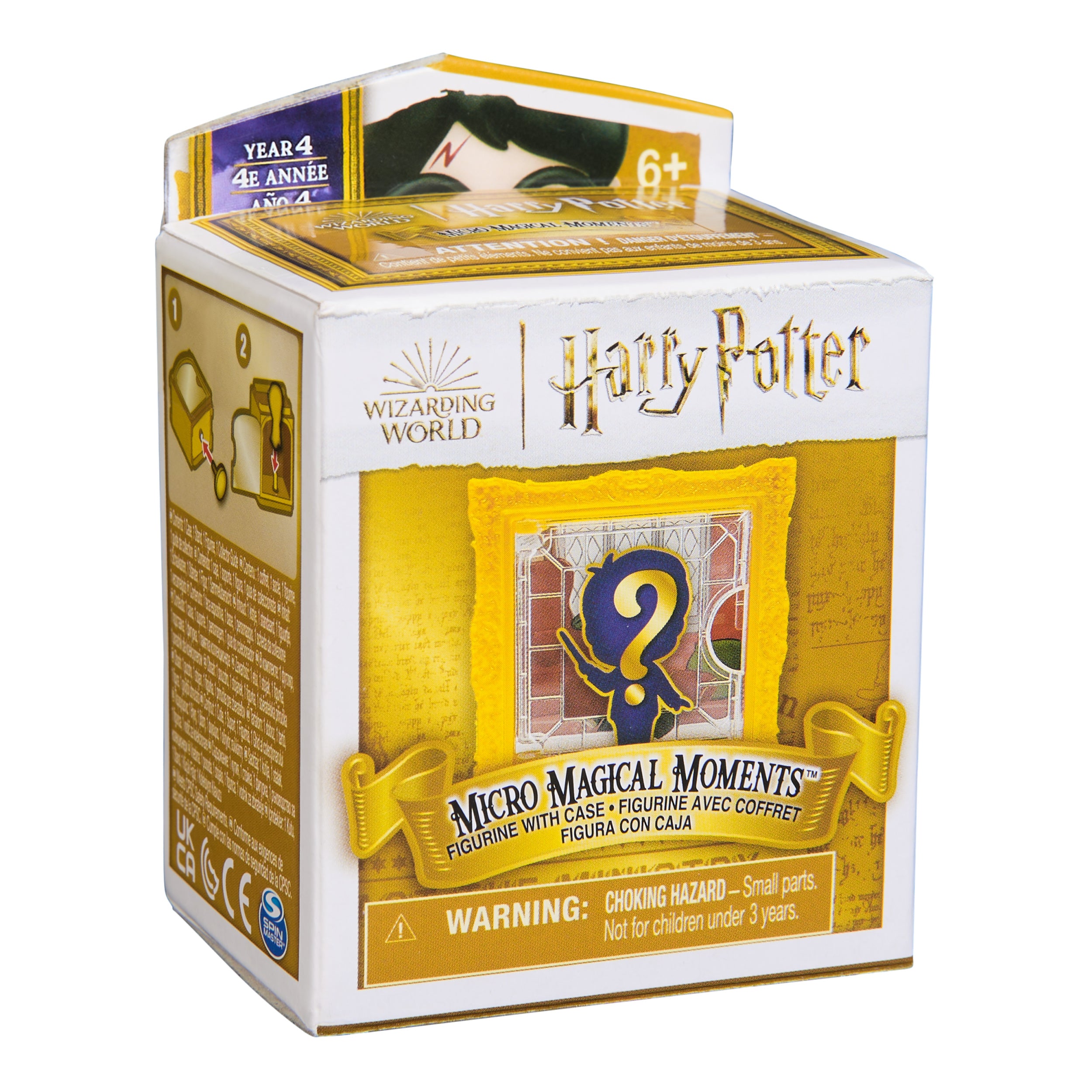 Wizarding World Harry Potter, Micro Magical Moments Year 4 Surprise Blind Box Figure & Display Case Styles May Vary, 1.5-inch, Kids Toys for Ages 6+
