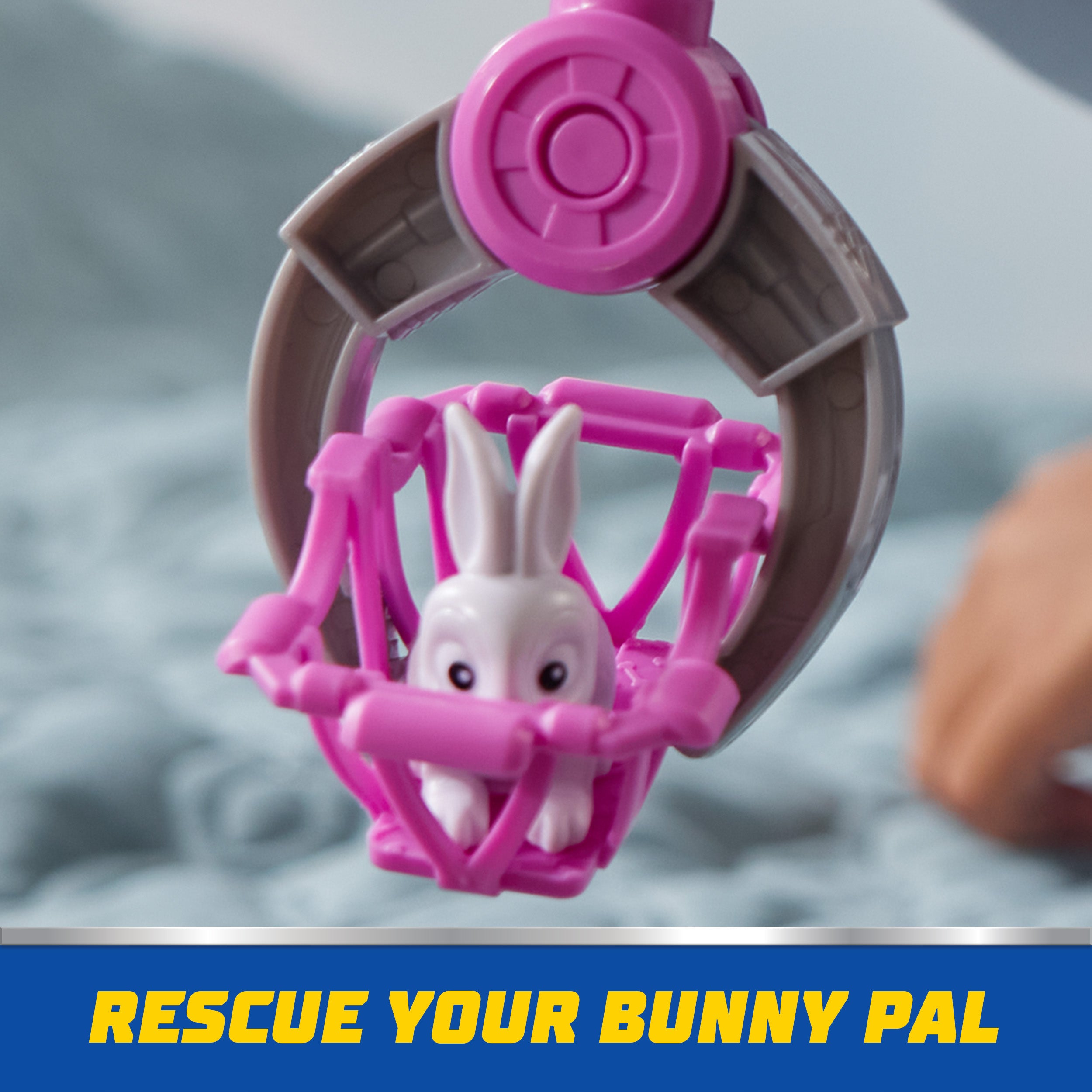 PAW Patrol: Air Rescue Skye Action Figure & Hero Claw Jet Plane with Retractable Claw, Rescue Basket & Bunny, Kids Toys for Boys & Girls Ages 3+