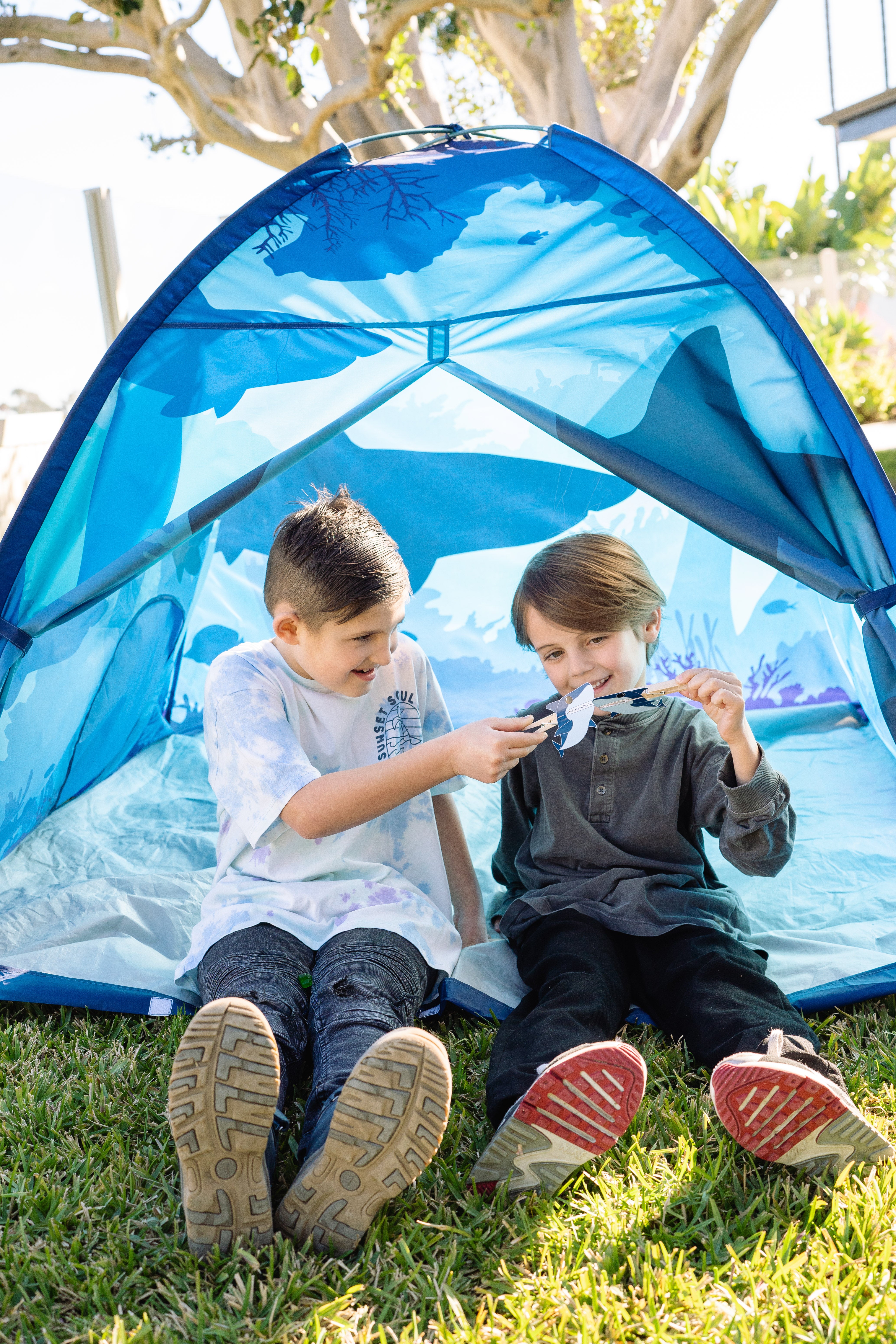 Shark Cove Play Tent