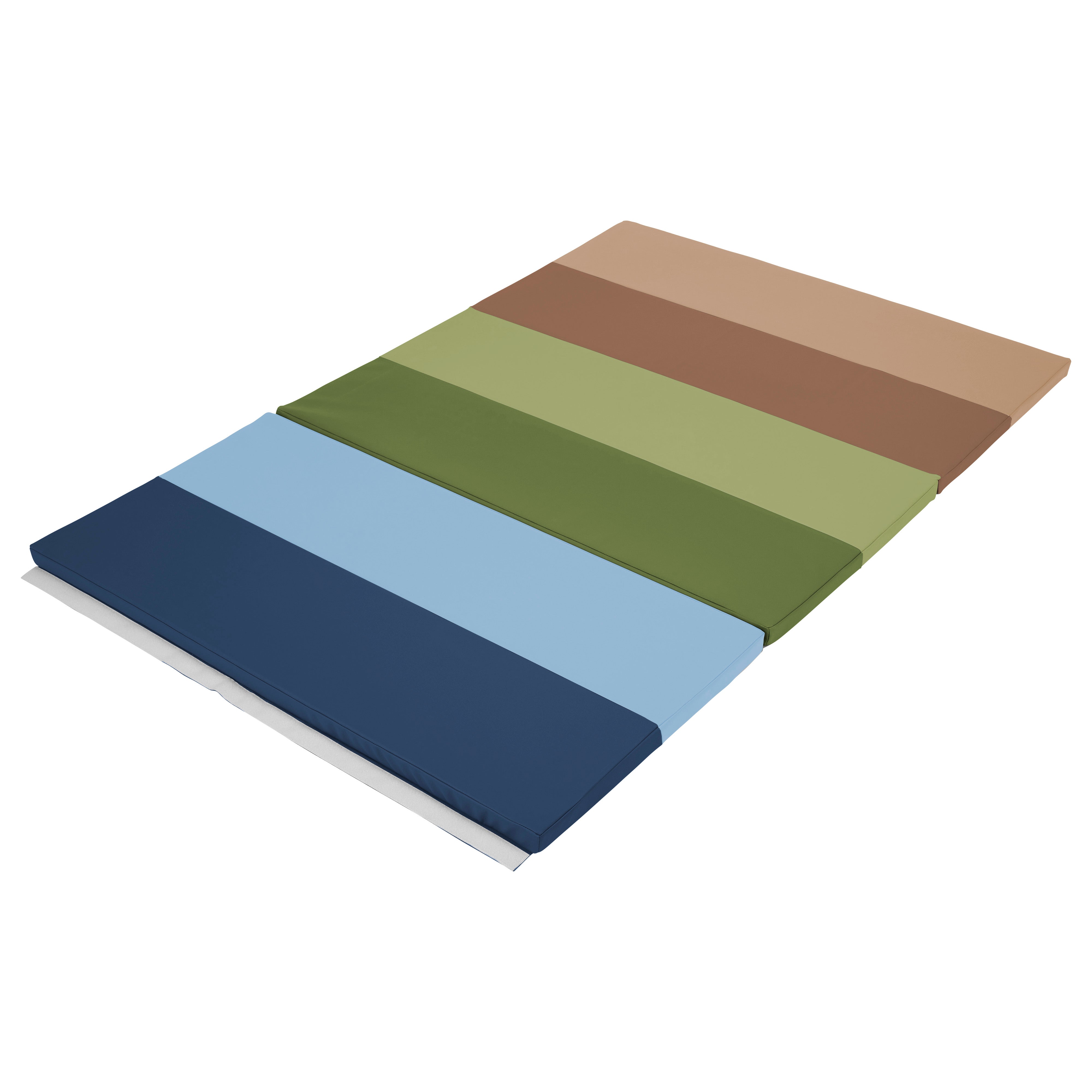 SoftScape 4ft x 6ft Runway Tumbling Mat - Earthtone