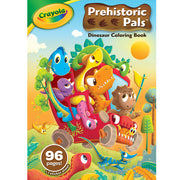 Crayola Dinosaur Coloring Book, 96 Coloring Pages, Ages 3, 4, 5, 6