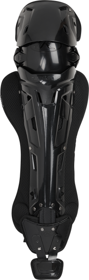 Rawlings Mach Adult Leg Guards - Black/Black
