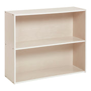 Streamline 2-Shelf Storage Cabinet with Back 30in H - White Wash