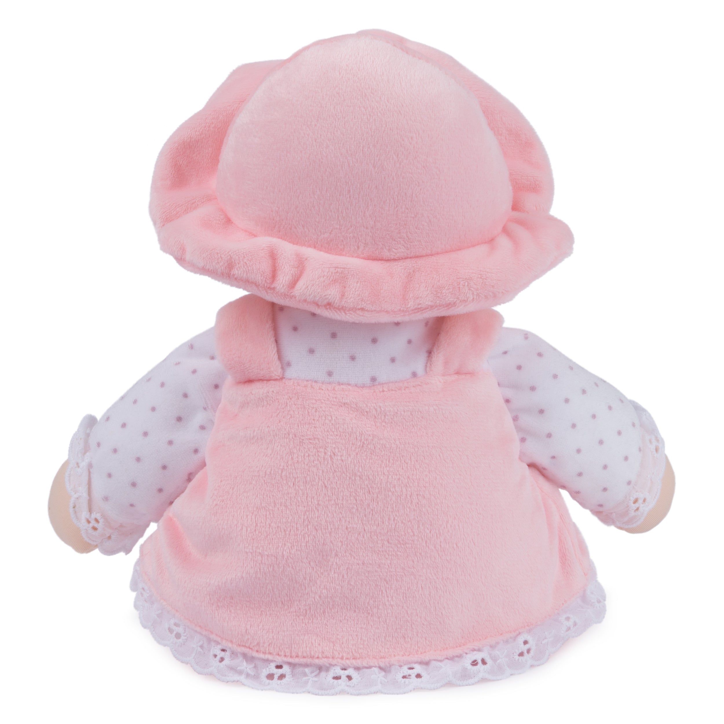 GUND Baby My First Dolly, Plush Doll for Babies and Toddlers, Pink/White, 13”
