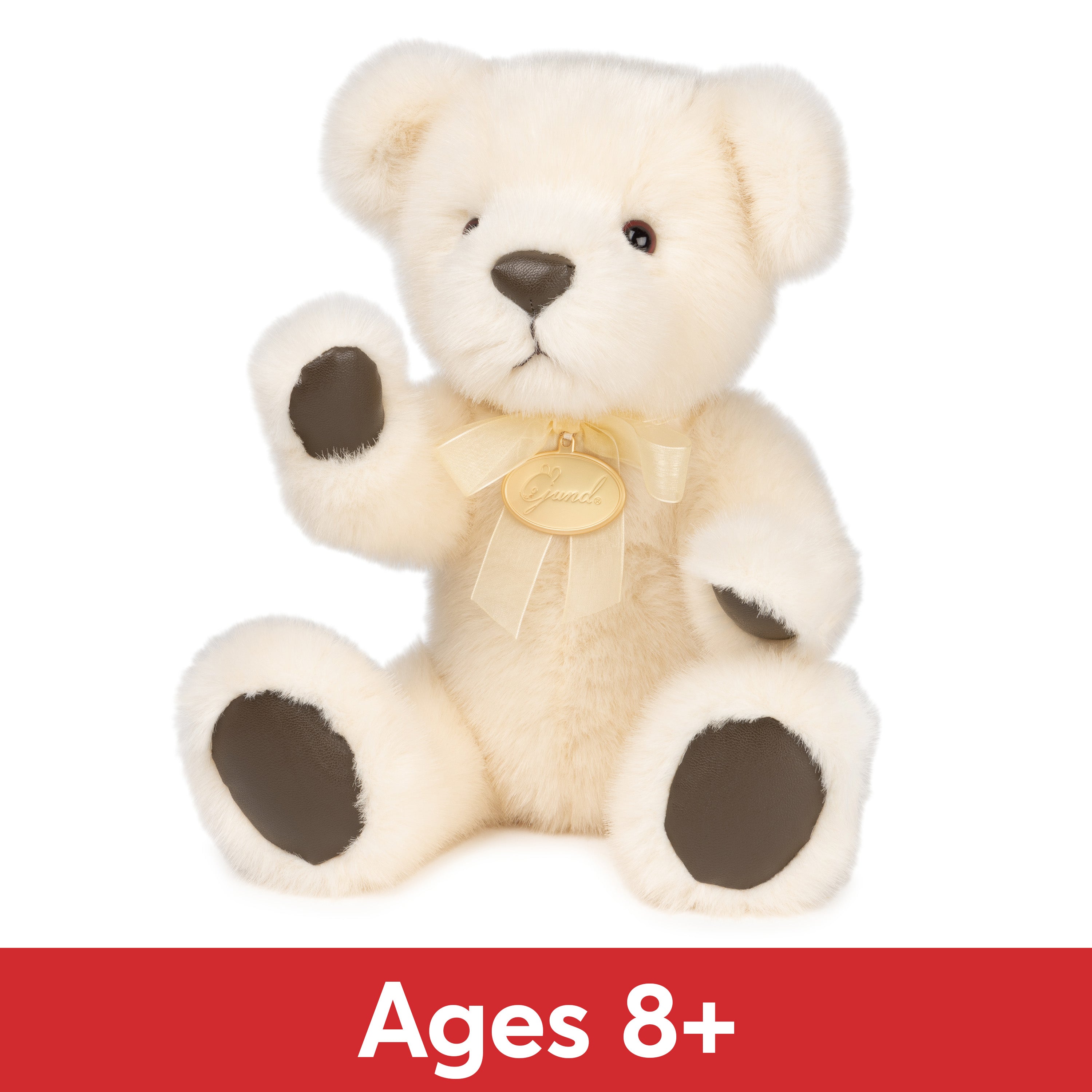 GUND Benedict 125th Anniversary Commemorative Teddy Bear, Special Edition Stuffed Animal for Ages 8 and Up, Champagne, 10.5”