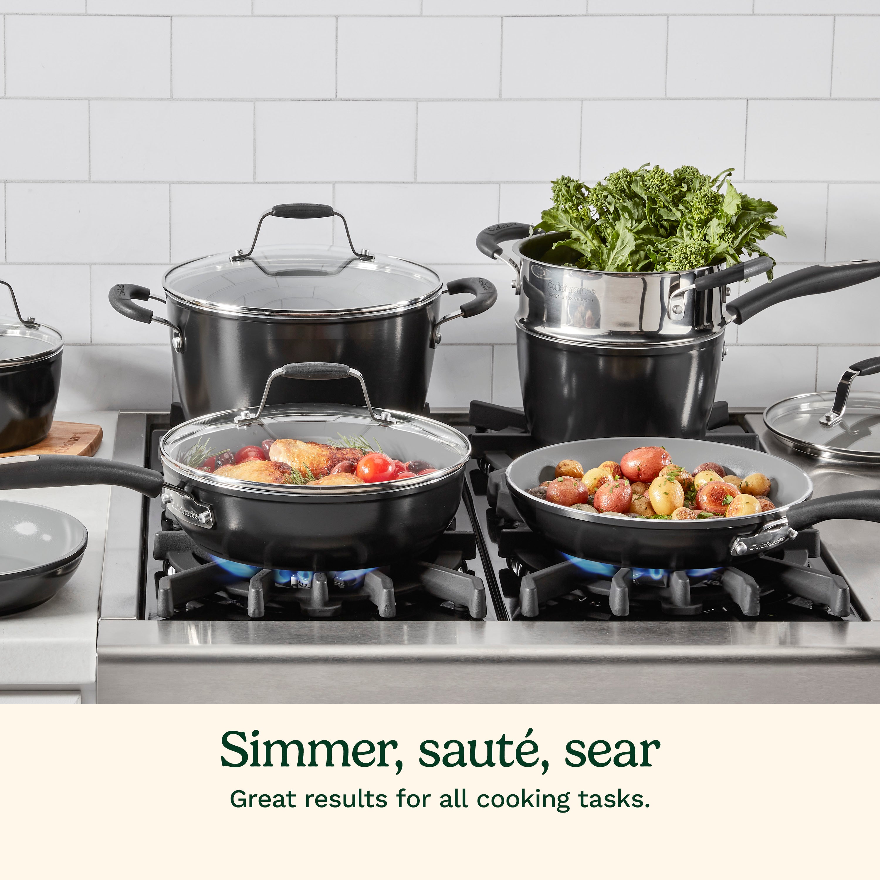 11-Pc Intermix™ Ceramic Nonstick Set
