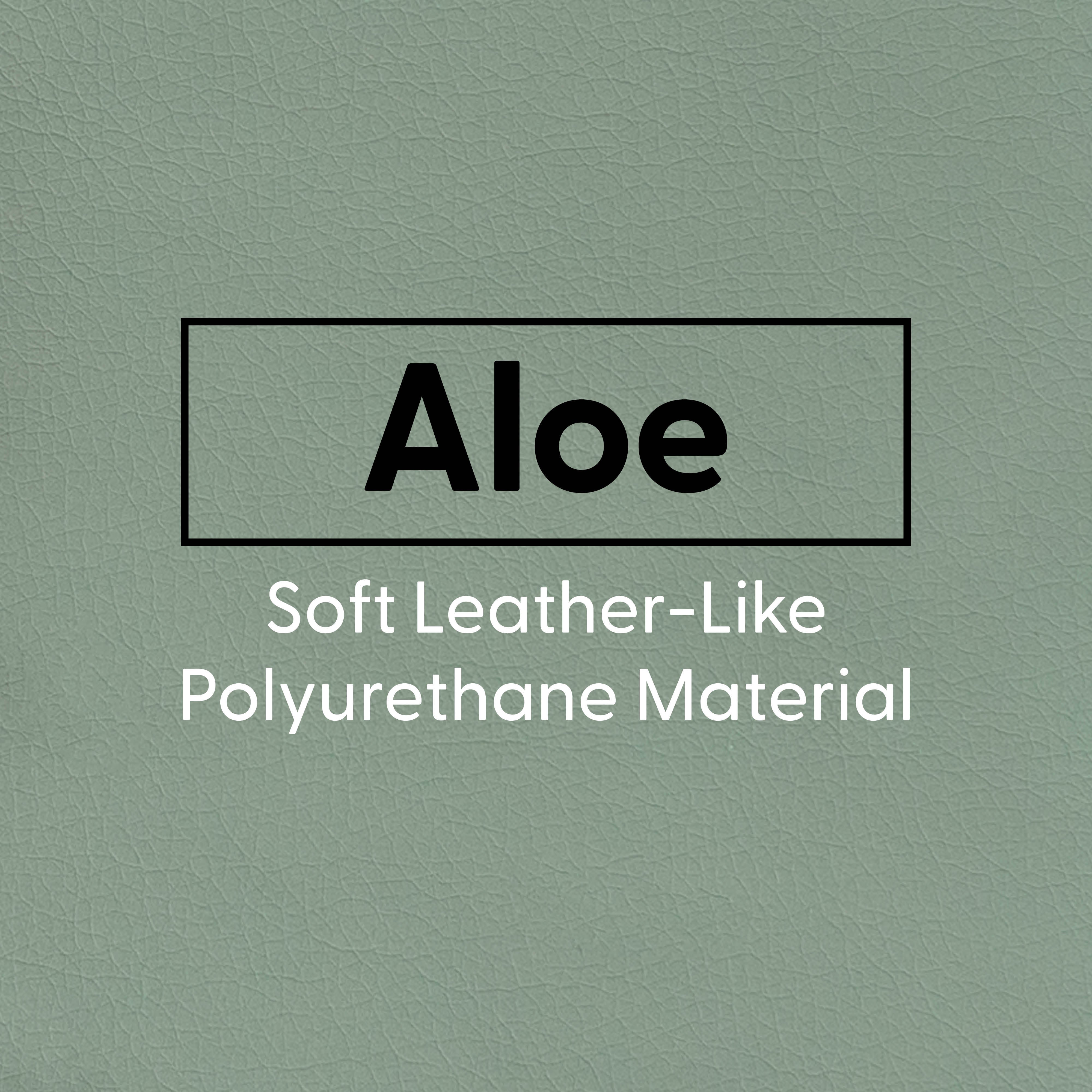 30" Round Vinyl Bean Bag - Aloe