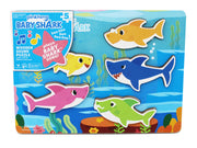 Spin Master Games, Pinkfong Baby Shark Musical Wooden Sound Puzzle, Plays Viral Song, 5 Pieces, Toddler Toys, for Ages 2 & Up