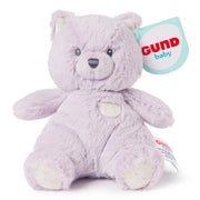 Baby GUND Oh So Snuggly Littles Kitten, Small Stuffed Animals, Cat Stuffed Animal, Plush Toys for Infants and Toddlers, Purple, 7”