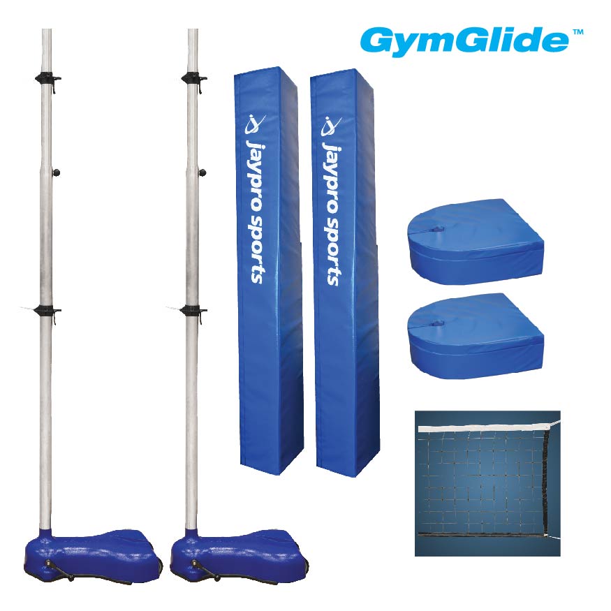 GymGlide  Recreational Game Deluxe Package (Royal Blue)