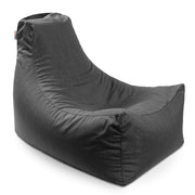 Jaxx Juniper Outdoor Bean Bag Patio Chair & Poolside Lounge, Charcoal Sunbrella