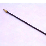 10X3/16 IN EBONIZED STAFF W/SPEAR