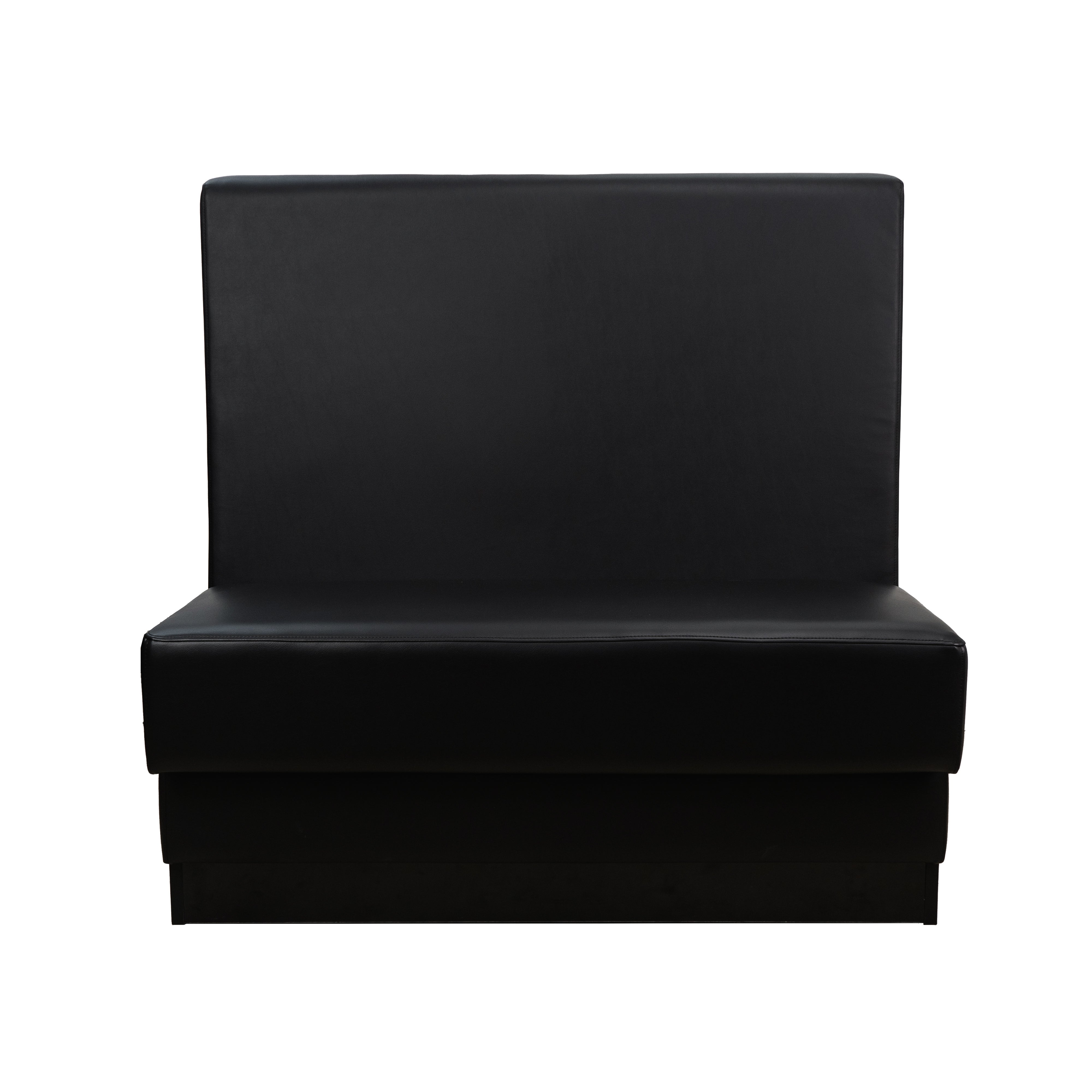 Pro Series Double-Sided Restaurant Booth Seating - Black