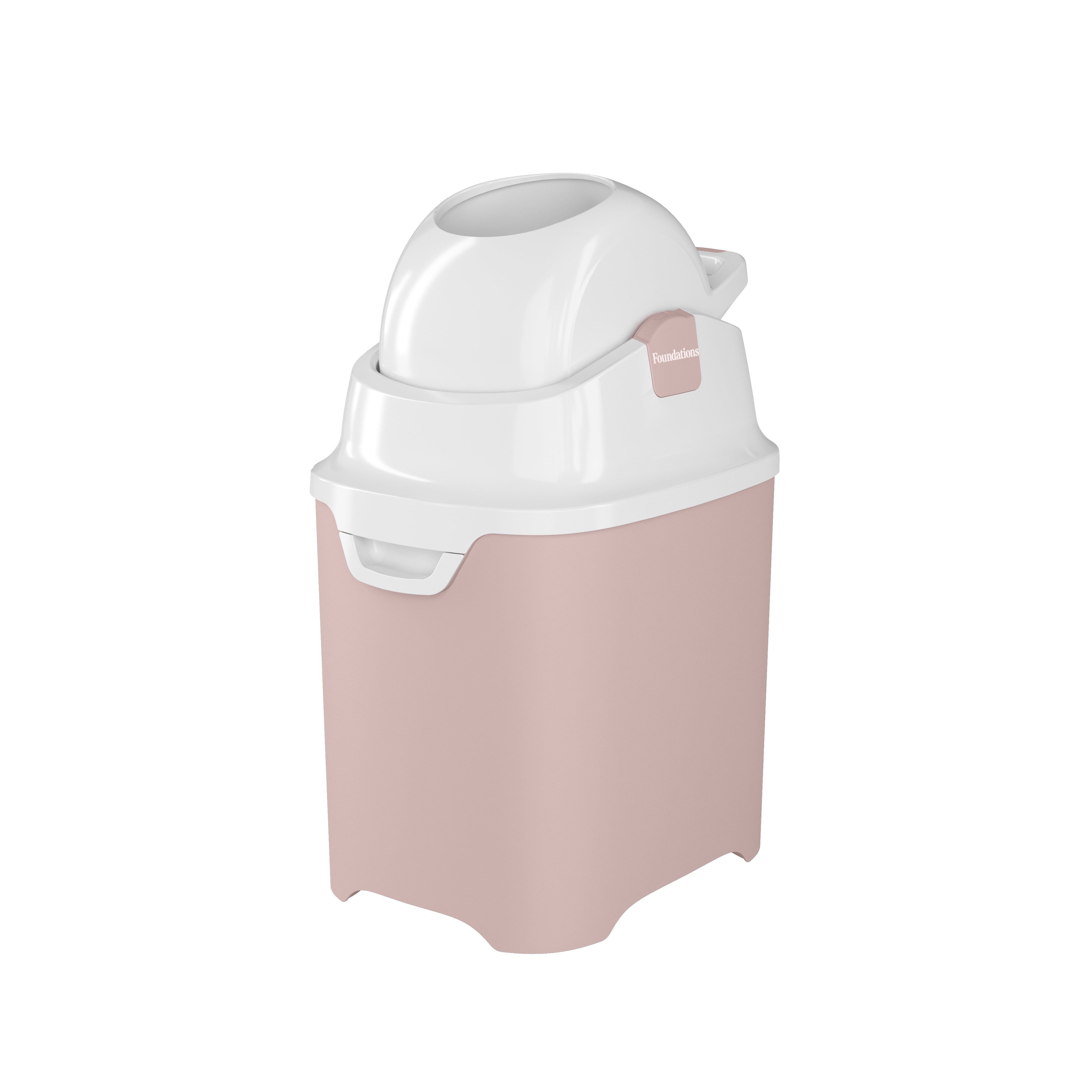 Mini Diaper Pail, Pink