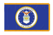 3X5' COL NYL US SPACE FORCE FLG GOVT FRG
