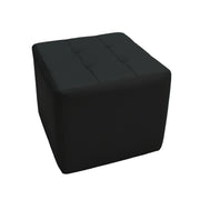 Tufted Square Ottoman 16" Height - Black