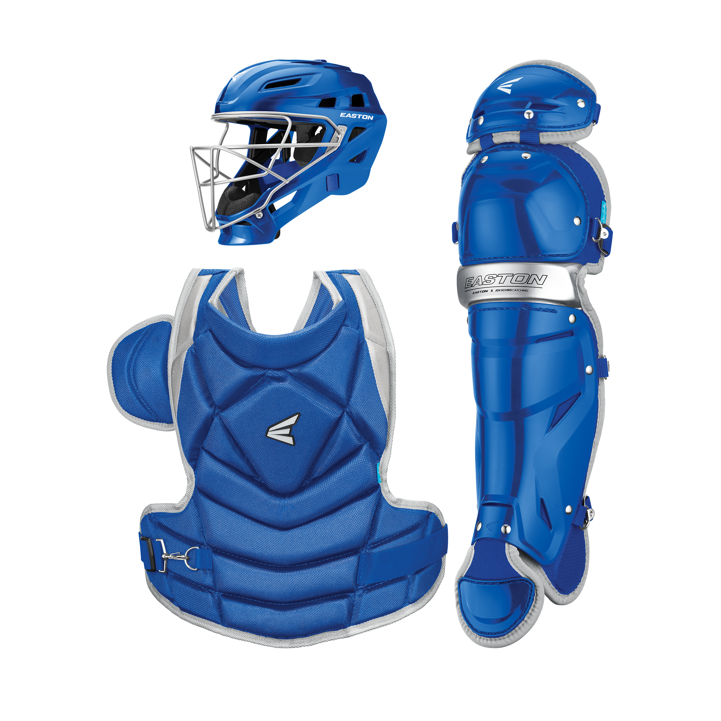 Easton Jen Schro The Fundamental Softball Large Catchers Box Set - Royal